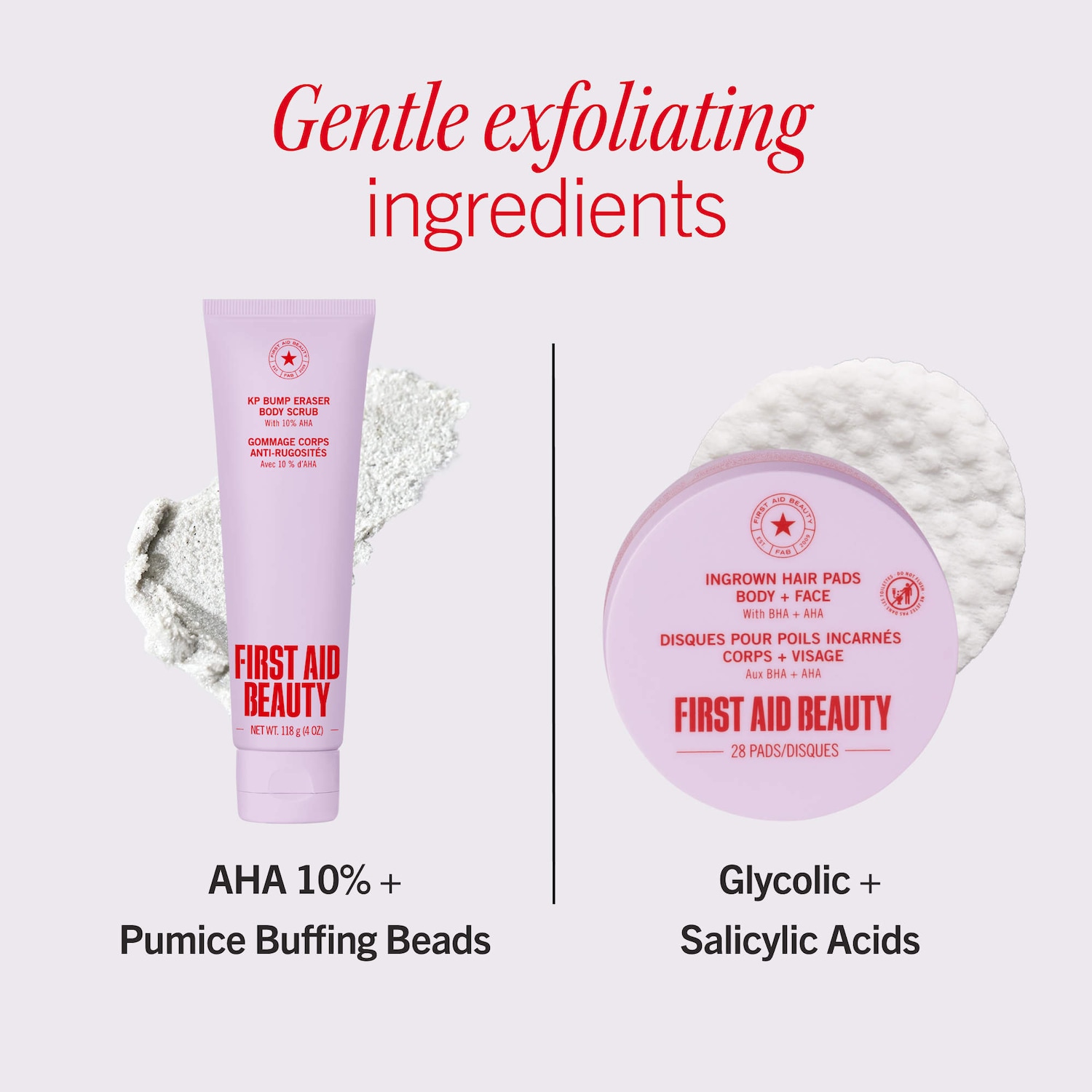 Smooth Skin Body Bestsellers Body Care Duo with KP Scrub - First