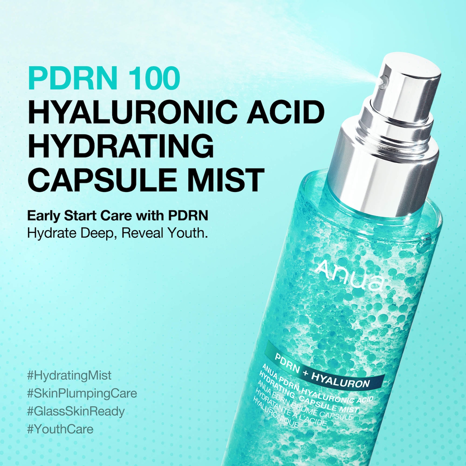 PDRN Hyaluronic Acid Hydrating Capsule Mist - Anua | Sephora