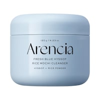 Arencia - Fresh Blue Hyssop Rice Mochi Foaming Cleanser with Bentonite Clay for Oily Skin