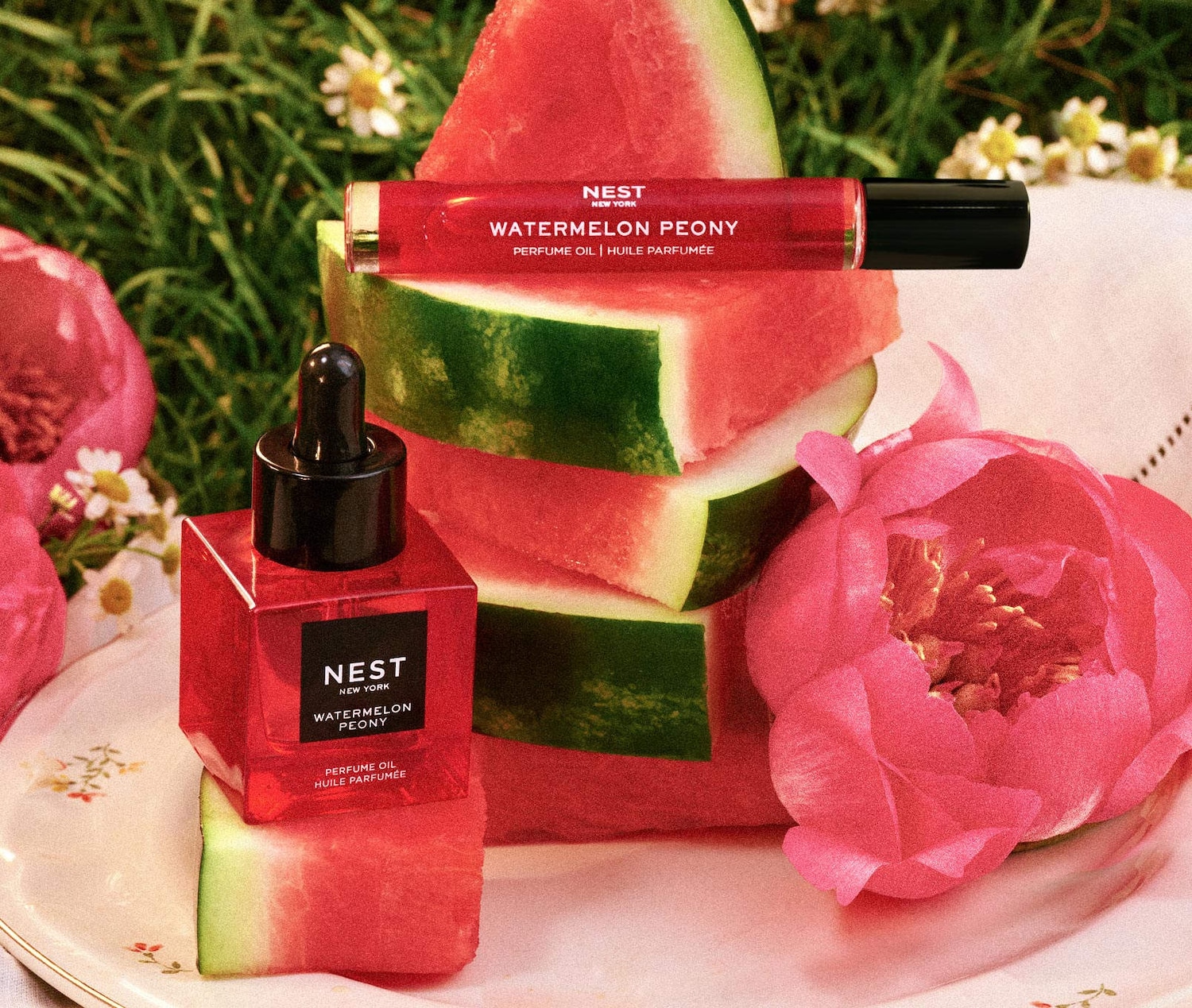 NEST New York Watermelon Peony Perfume Oil - Thumbnail 4