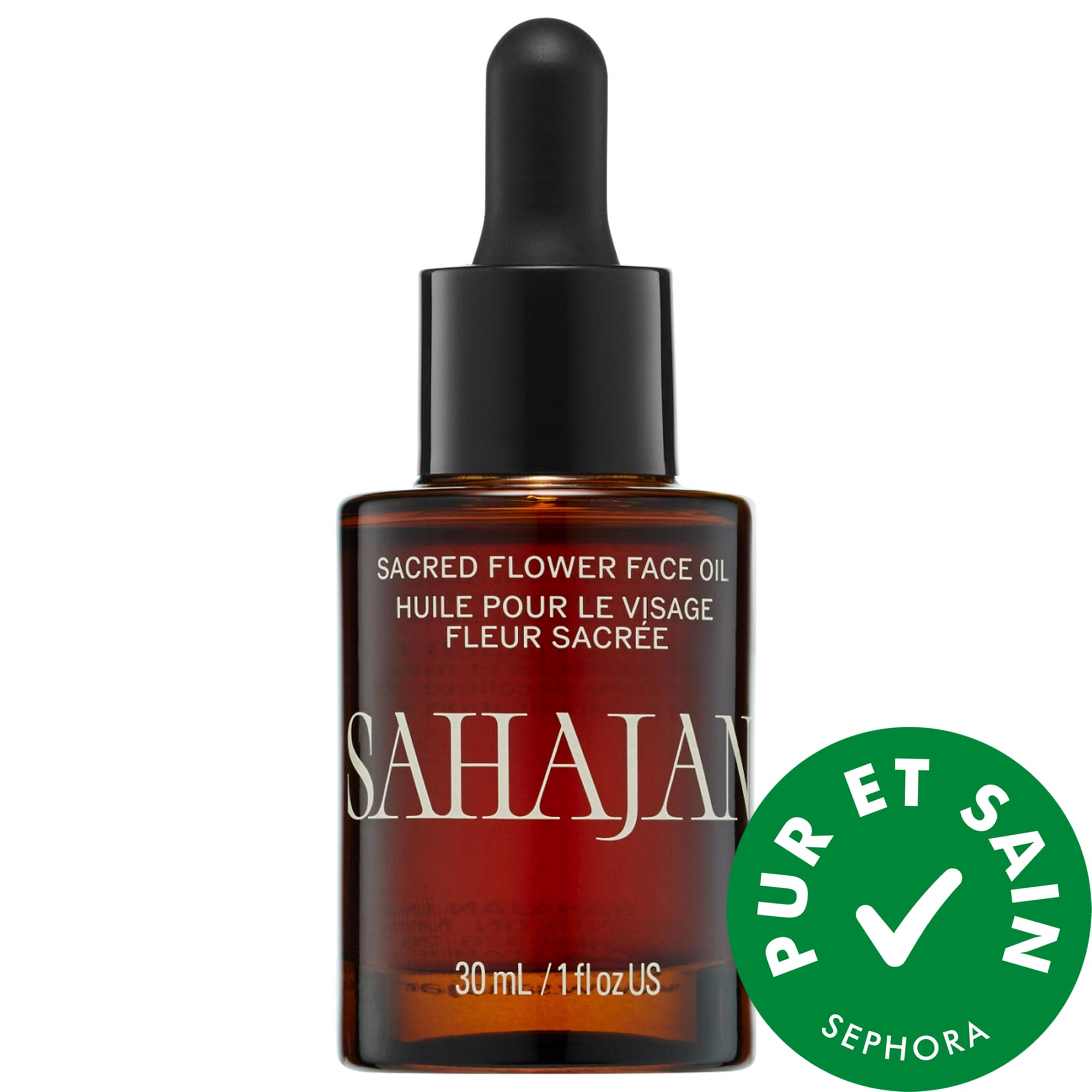SAHAJAN Huile de fleur sacrée illuminante à la vitamine C 1 oz/30 mL