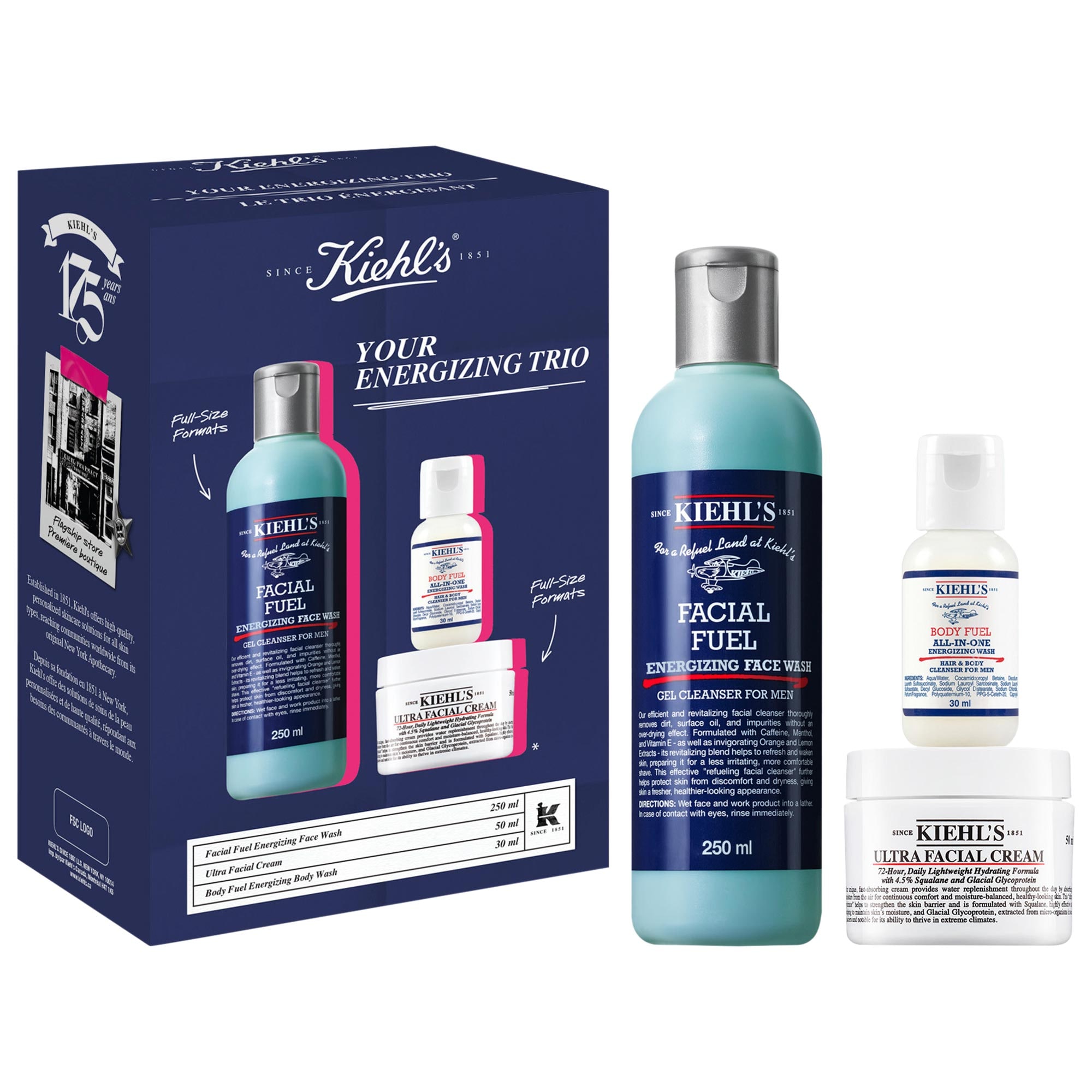 Your Energizing Trio - Kiehl's Since 1851 | Sephora