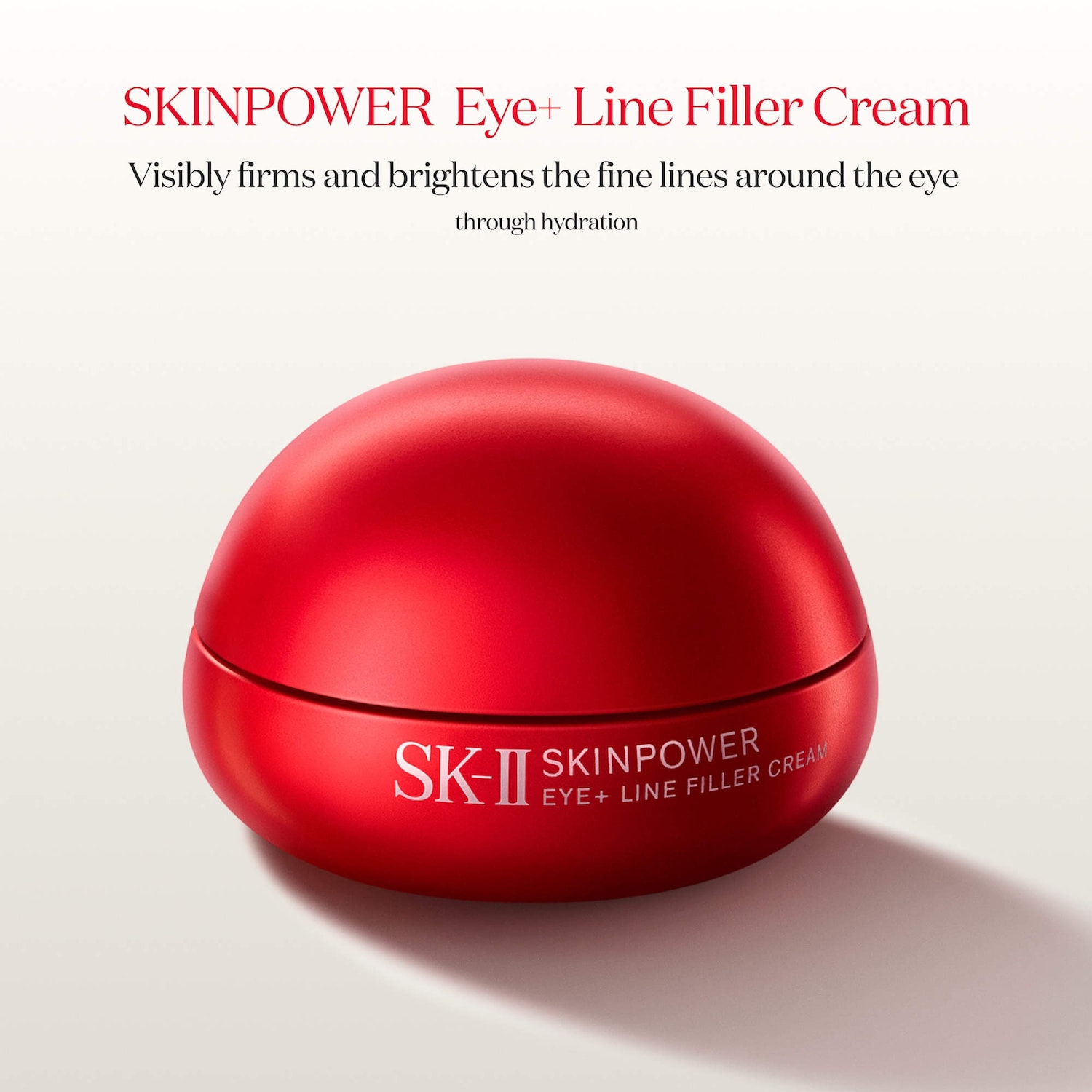 SKINPOWER Re-New Eye + Line Filler Cream for Fine Lines, Dryness