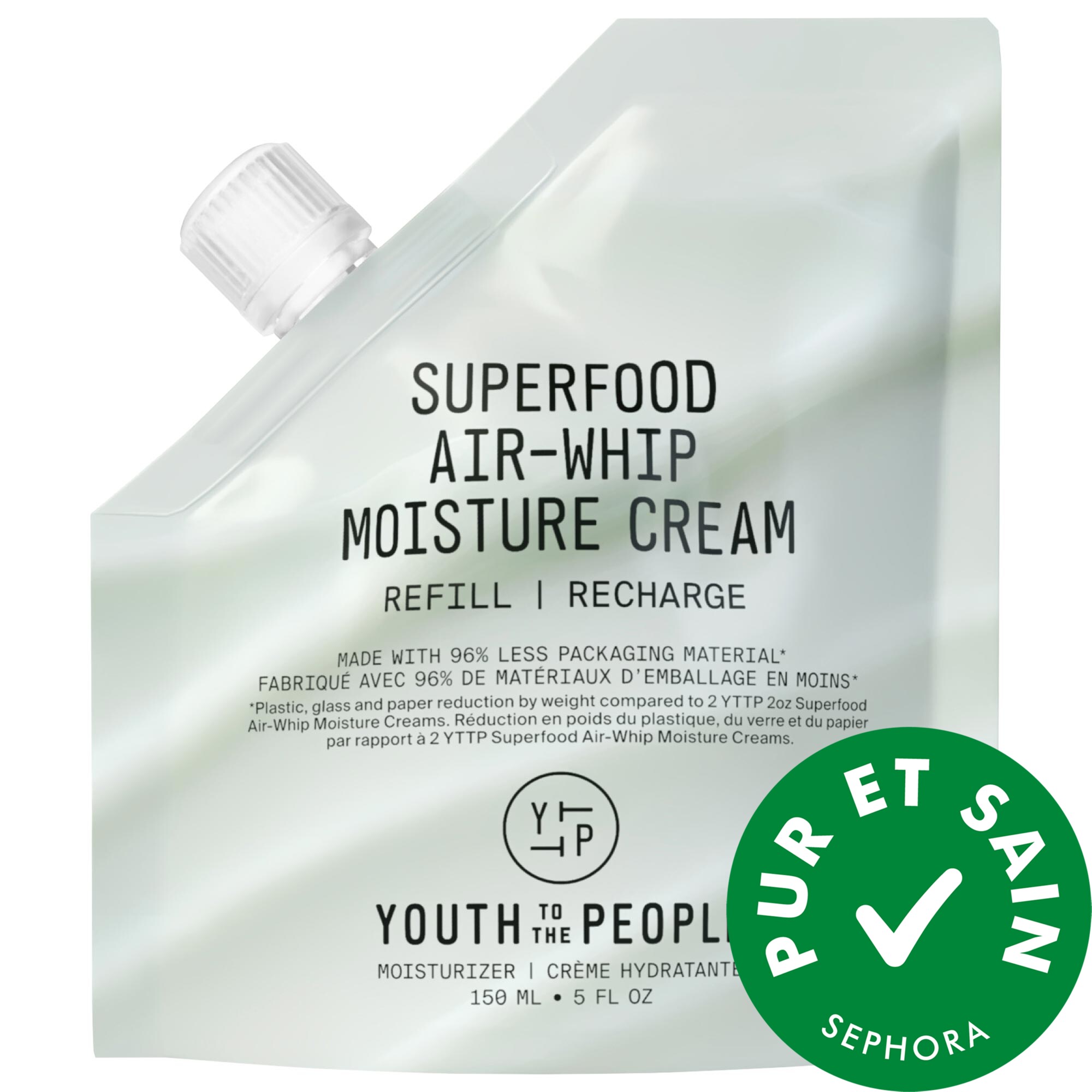 Youth To The People Hydratant léger pour le visage aux superaliments AirWhip à l'acide hyaluronique ml