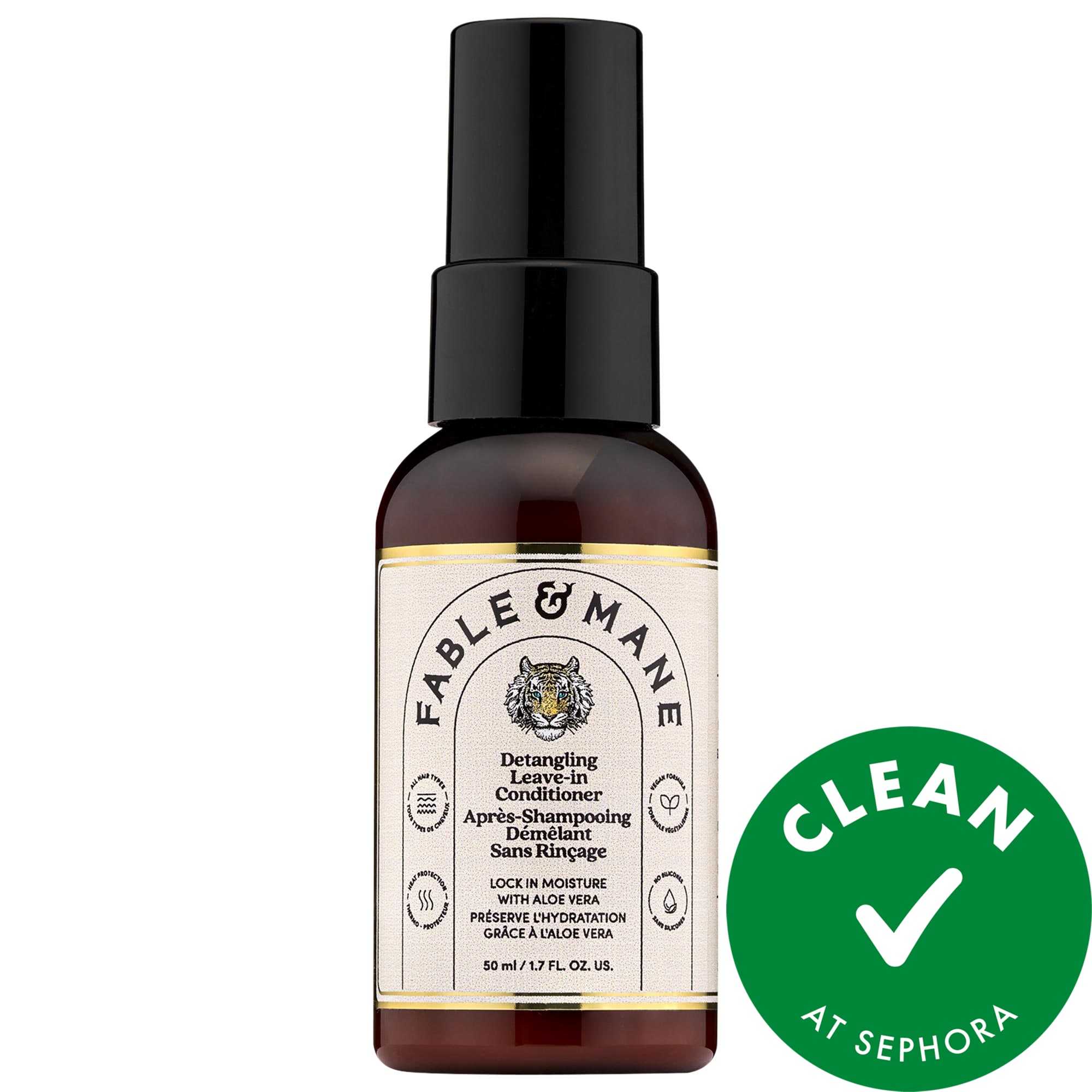 Fable & Mane The Mini Mahamane Detangling Leave-in Conditioner 1.7 oz/50 ml