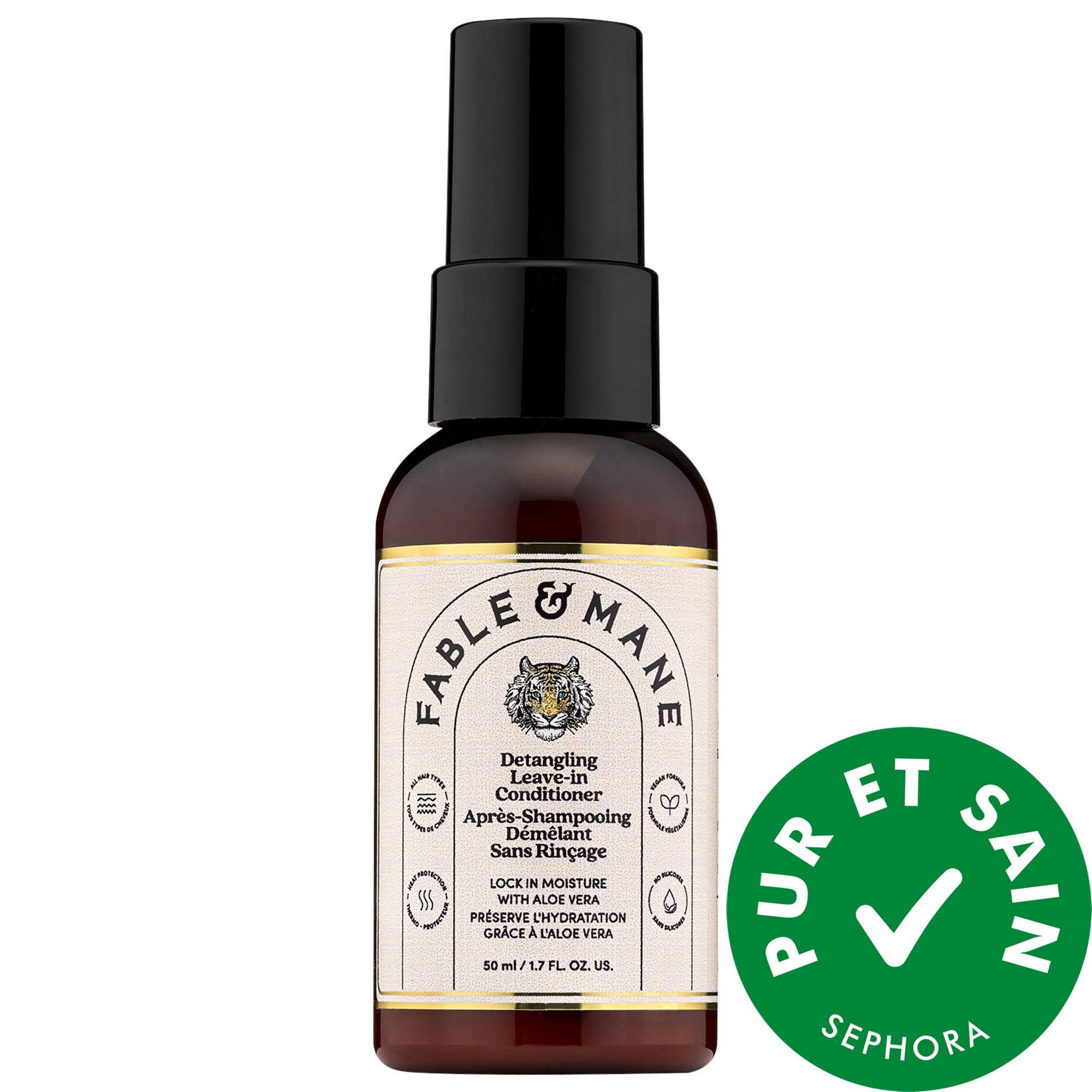 Fable & Mane Revitalisant démêlant sans rinçage Mini Mahamane 1.7 oz/50 ml