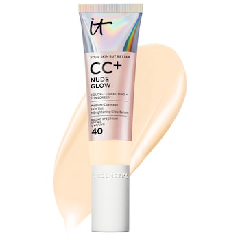 IT Cosmetics CC+ Nude Glow Lightweight Foundation + Glow Serum