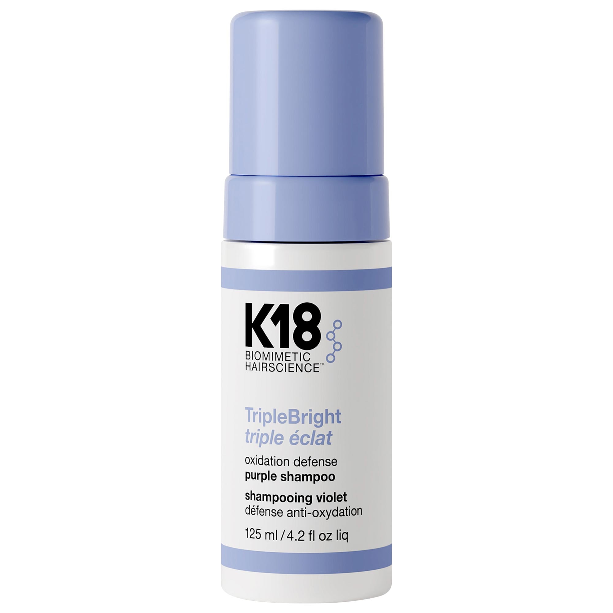 TripleBright Oxidation Defense Purple Shampoo Foam - K18