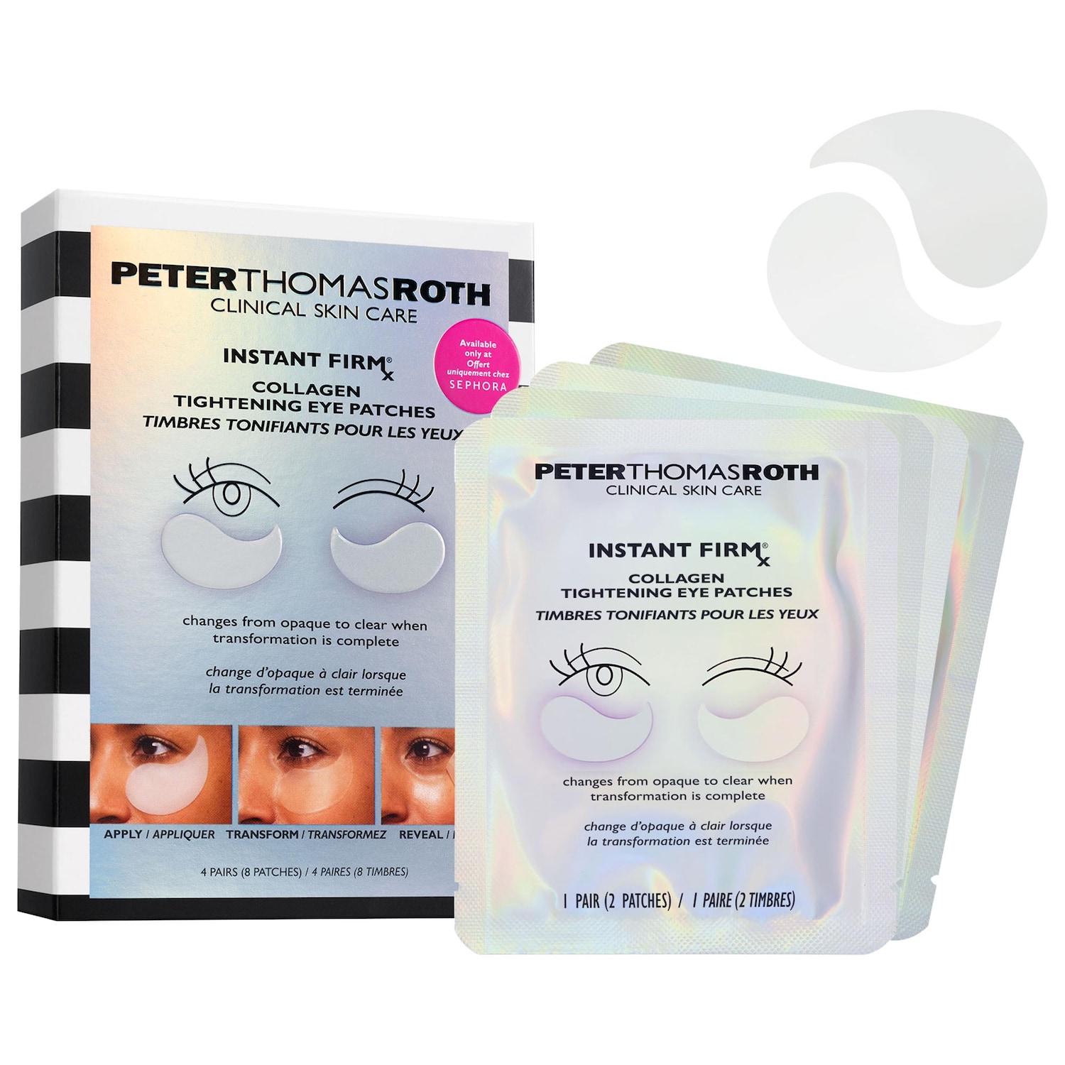 Peter Thomas Roth Instant FIRMx® Collagen Tightening Eye Patches Mini Kit for Firming Under-Eye Bags & Wrinkles — фото 1
