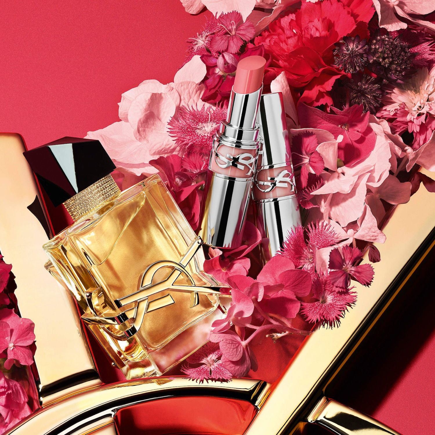 YSL アイライナー LIBRE 口紅 リップ ファンデ コスメ セラム セット ZOZO限定】YSL リップ＆UV下地セット（コスメキット/ギフトセット