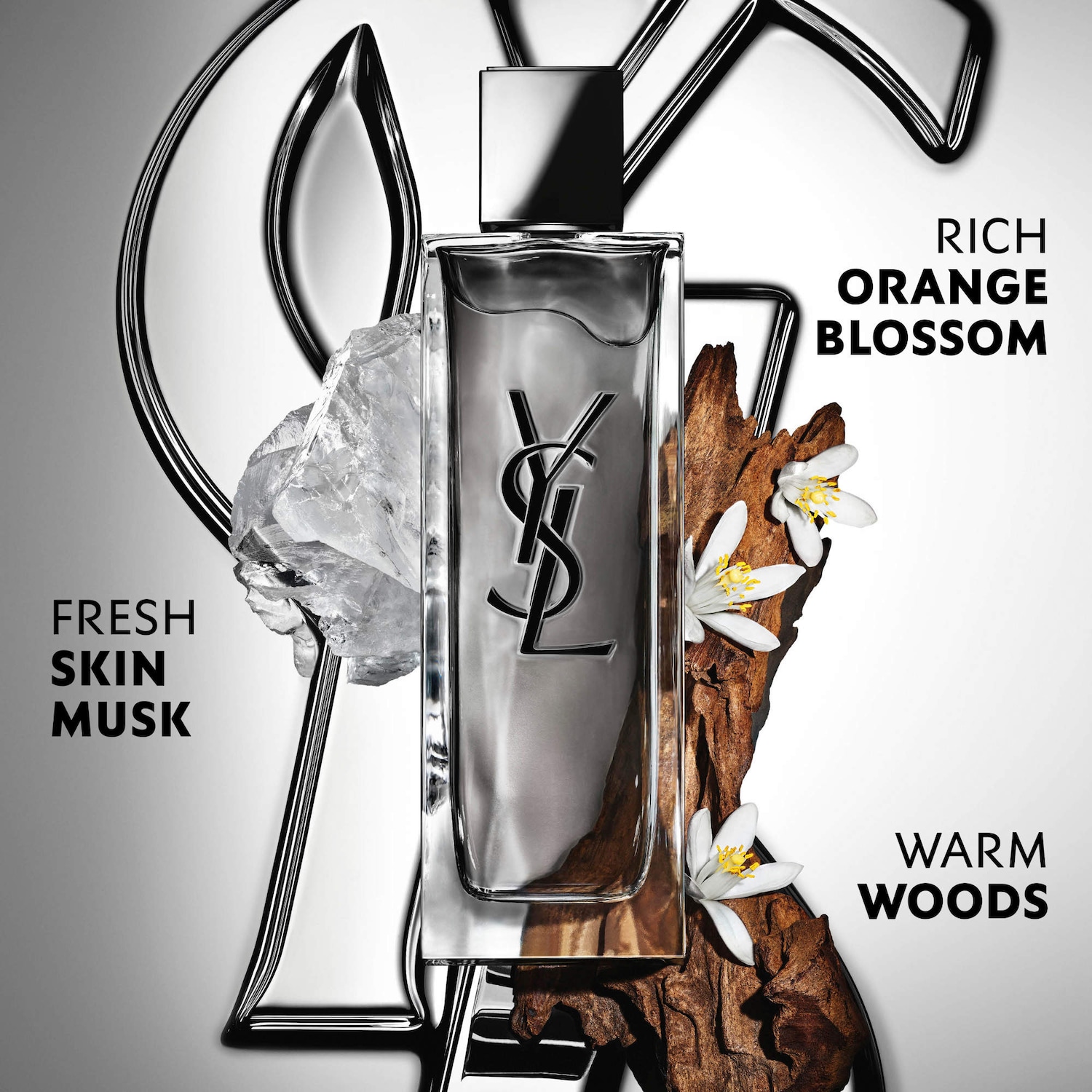 MYSLF Eau de Toilette Intense with Warm Woods & Skin Musk - Yves