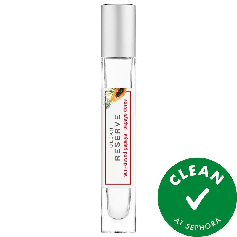 Sun-Kissed Papaya Eau De Parfum with Sandalwood Travel Spray