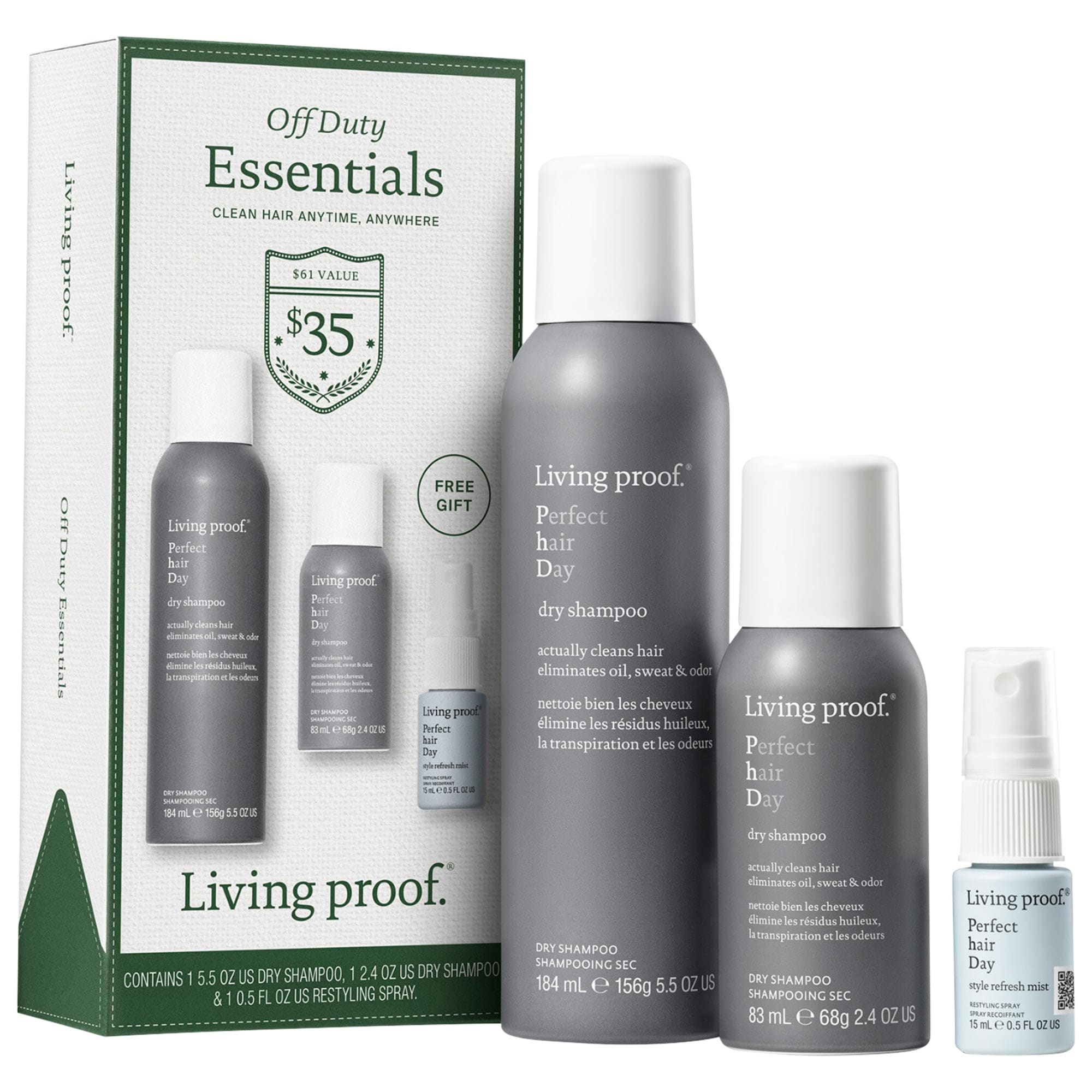 Perfect hair Day Dry Shampoo Hair Gift Set - Living Proof | Sephora