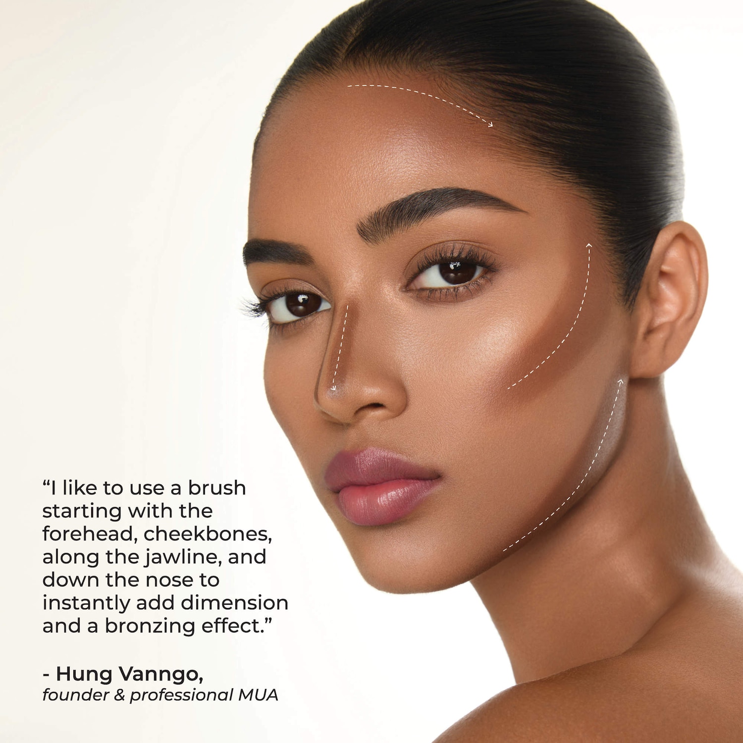 HUNG VANNGO BEAUTY Tansculpt Bronzing Contour Balm