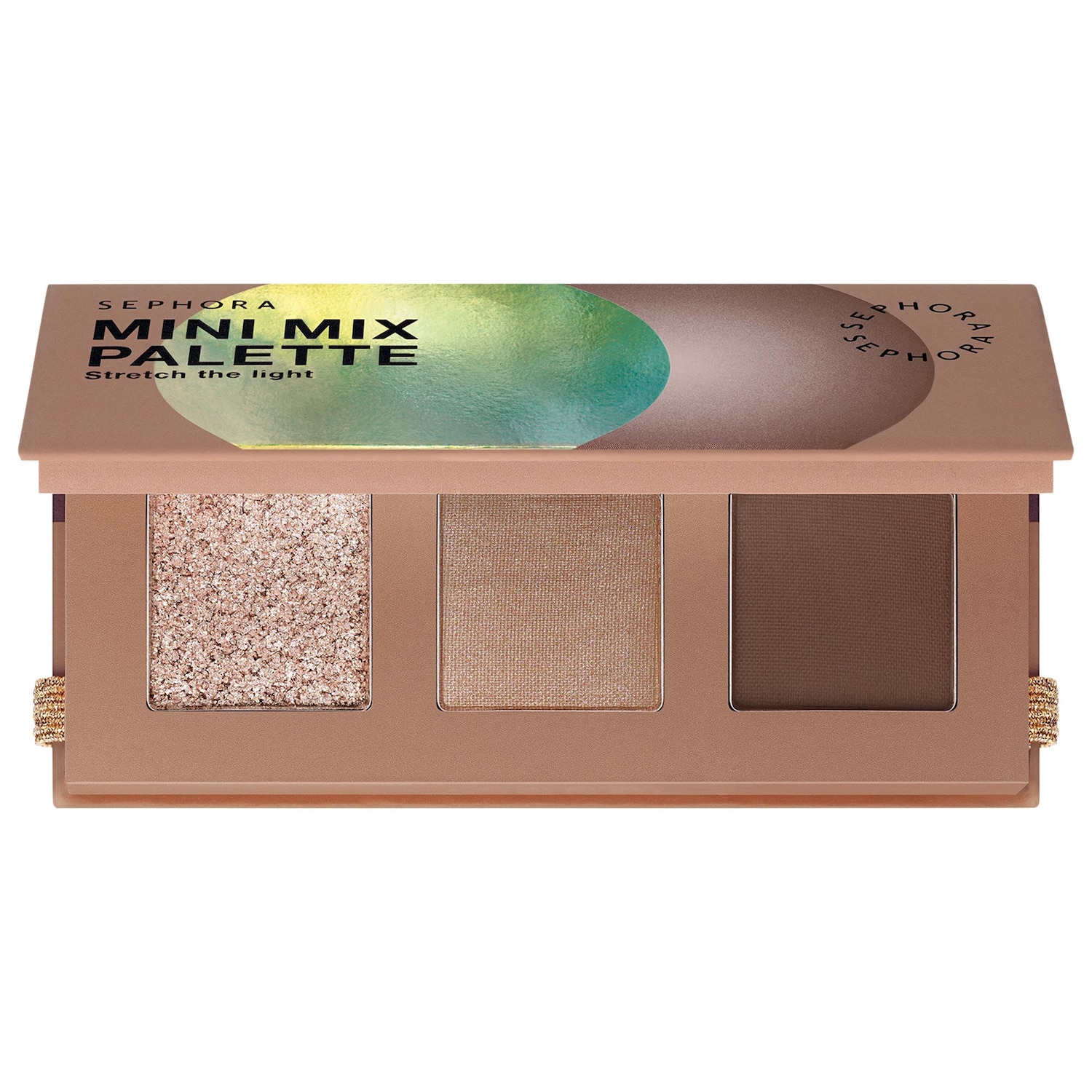 Мини-палетка теней Sephora Collection Stretch The Light Mix, цвет: Дюнный — фото 2