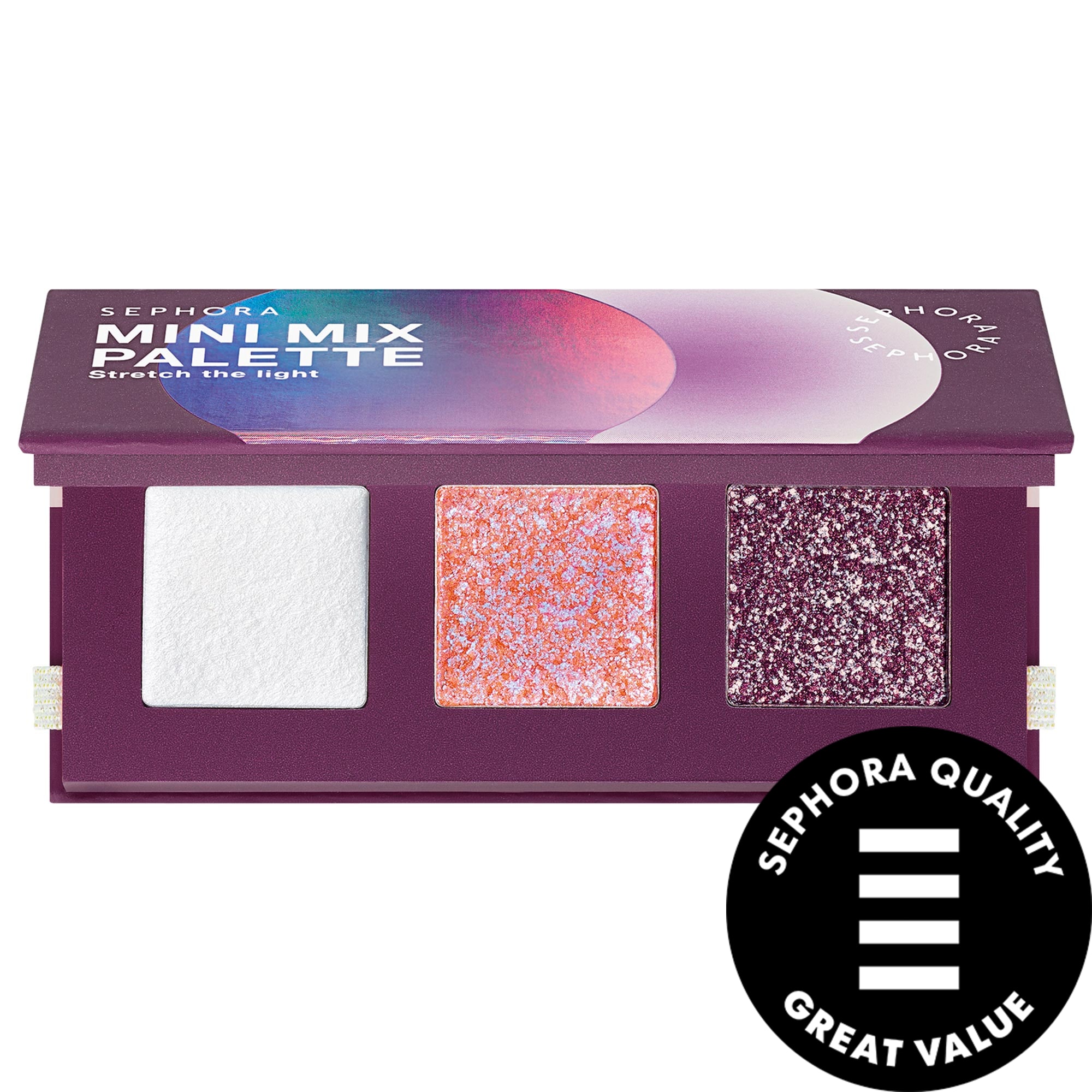 Sephora Collection Stretch The Light Mini Mix Eyeshadow Palette Purple Moon Light