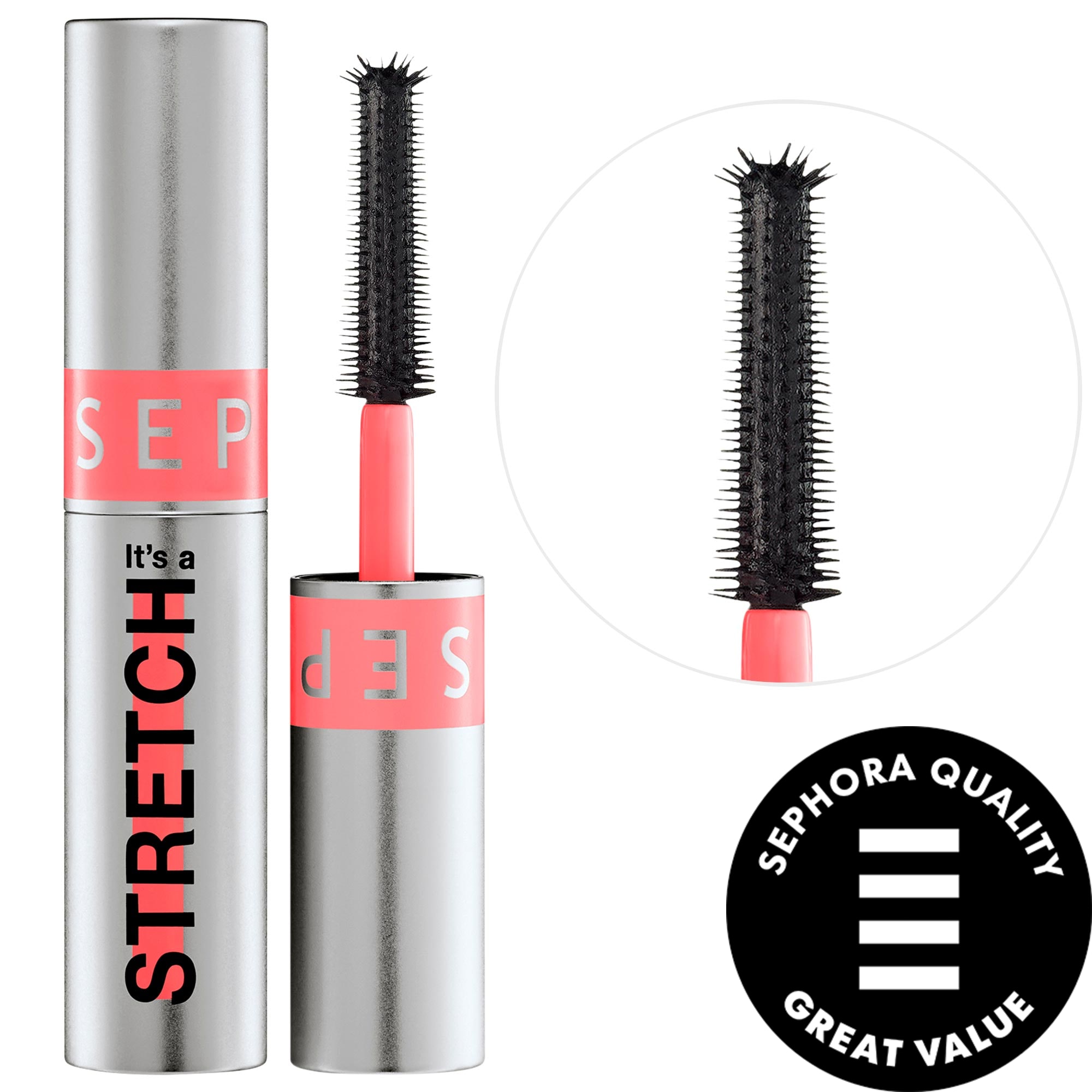 SEPHORA COLLECTION Mini It's a Stretch Tubing Mascara Black 0.16 oz/5 mL