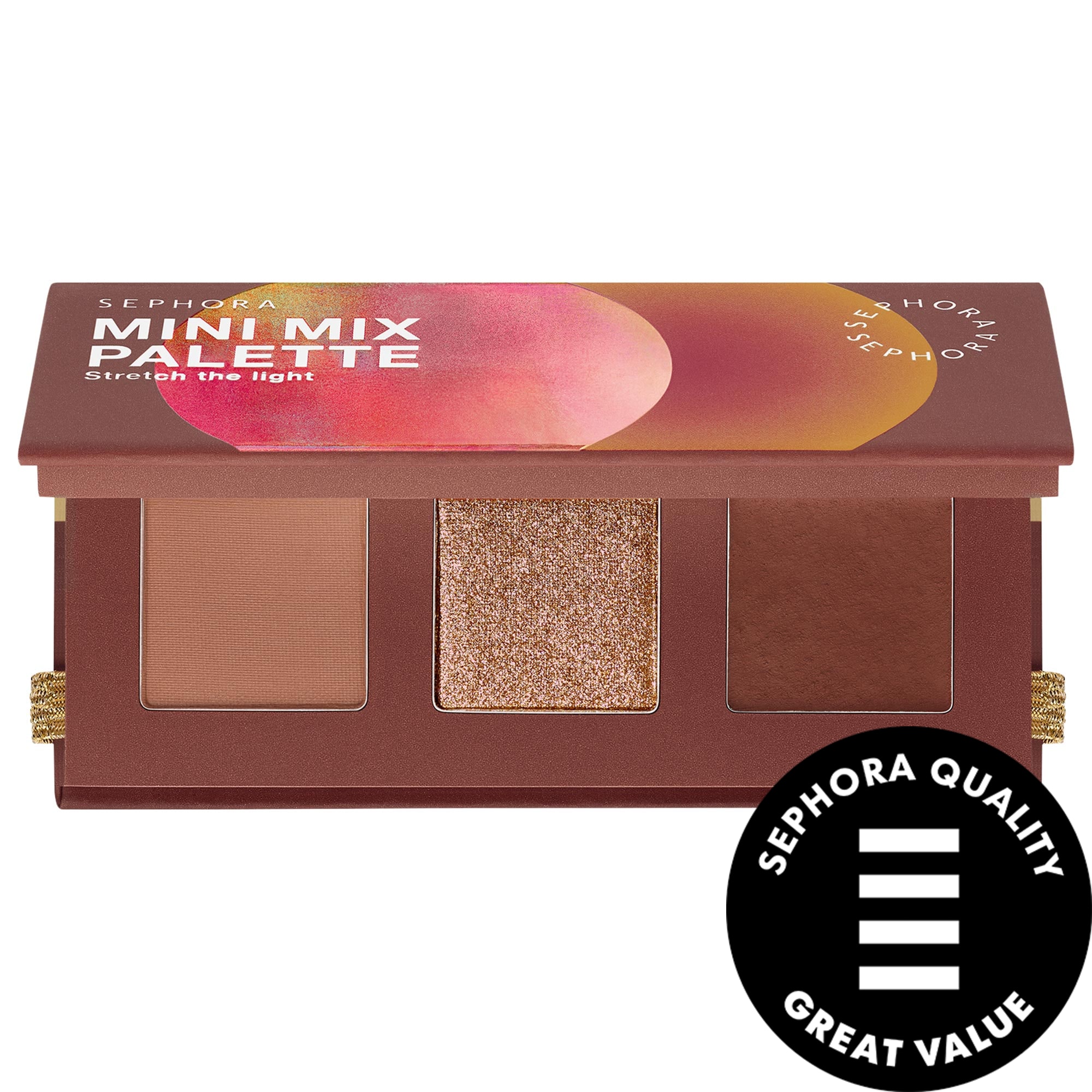 Sephora Collection Stretch The Light Mini Mix Eyeshadow Palette Dune Aura