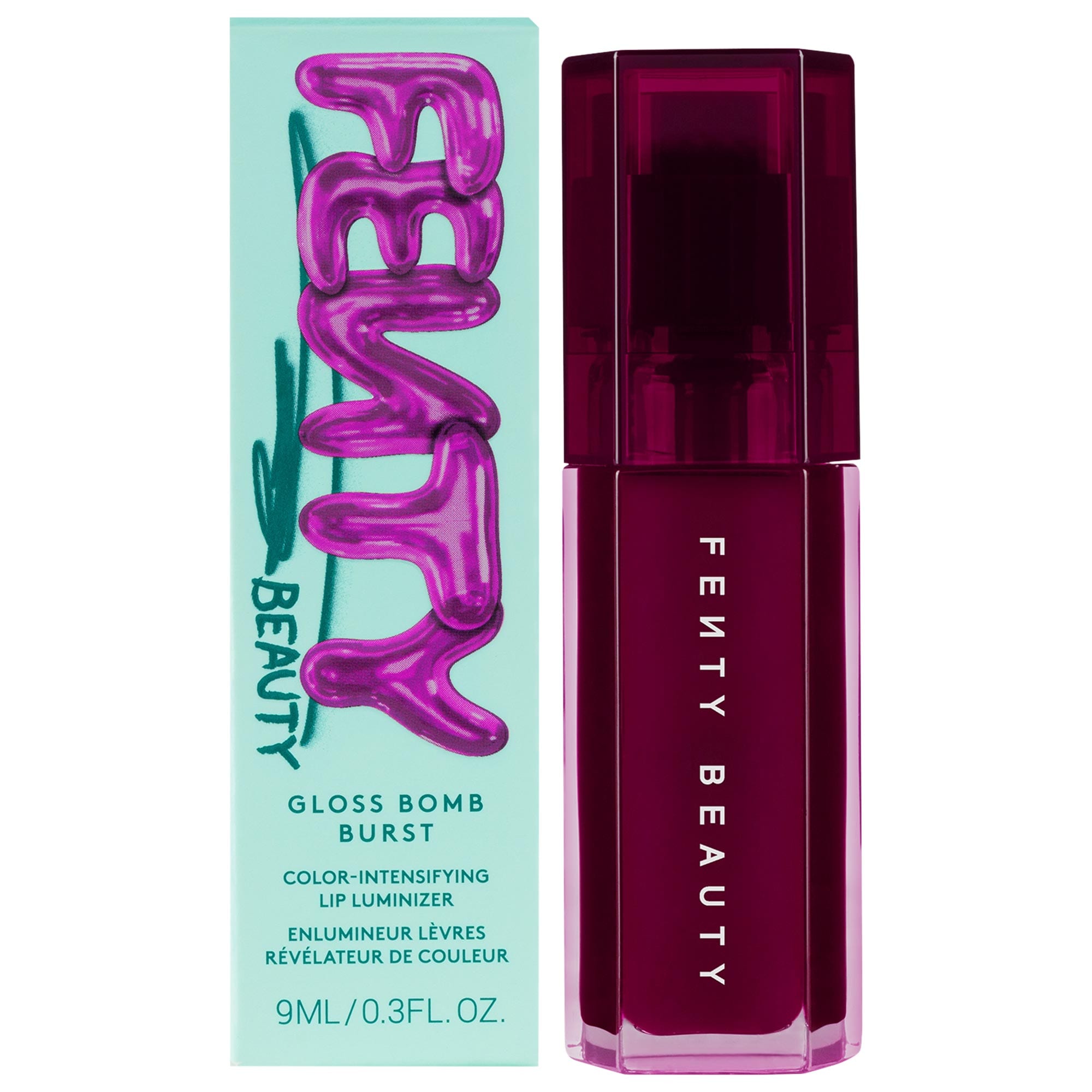 Fenty Beauty by Rihanna Gloss Bomb Burst Color-Intensifying Lip Tint Luminizer 0.3 oz/9 ml