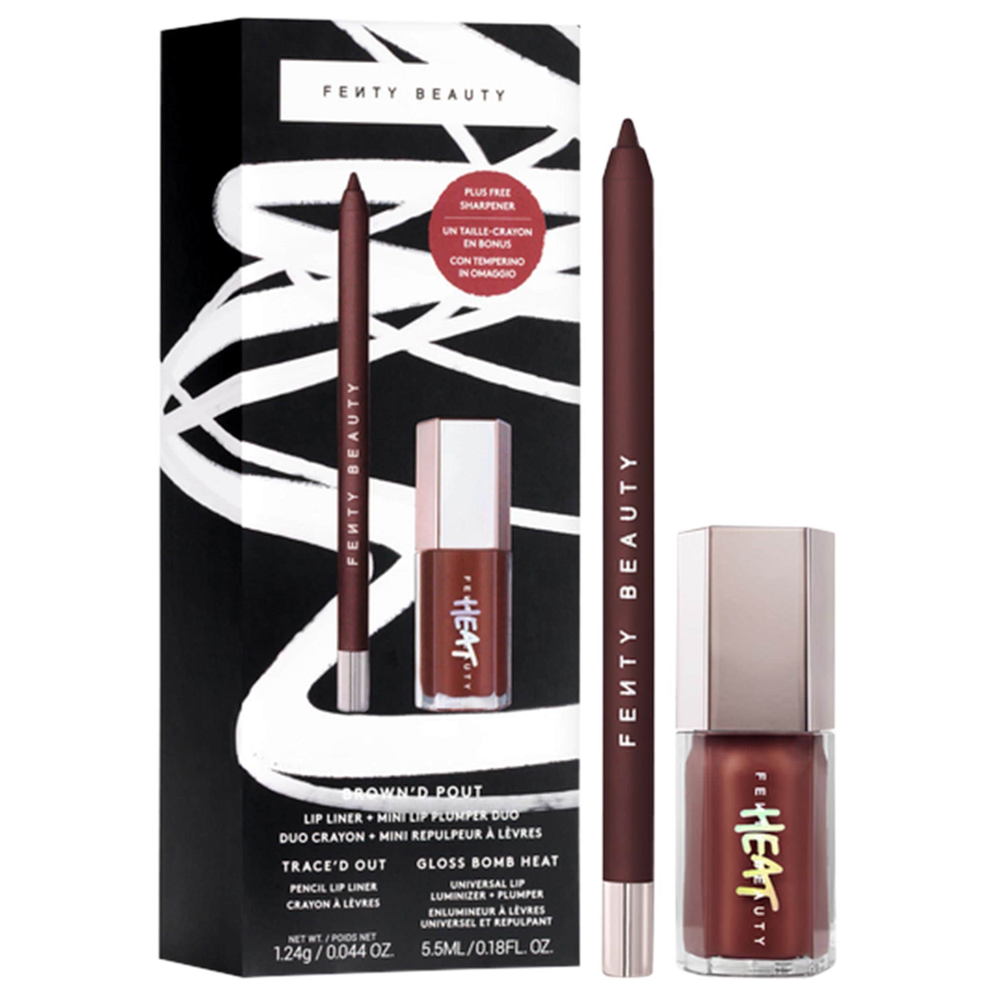 Fenty Beauty Brown'd Pout Lip Liner and Lip Plumper