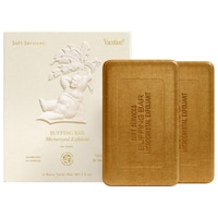 Soft Services - Soft Services x Vacation® — "VACATION" Buffing Bar Exfoliating Body Bar (2-pack) with Coconut, Pineapple & Solar Notes