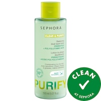 SEPHORA COLLECTION - CLEAR & PURIFY - Balancing Dual-Layer Toner with Prebiotics + Polyglutamic Acid