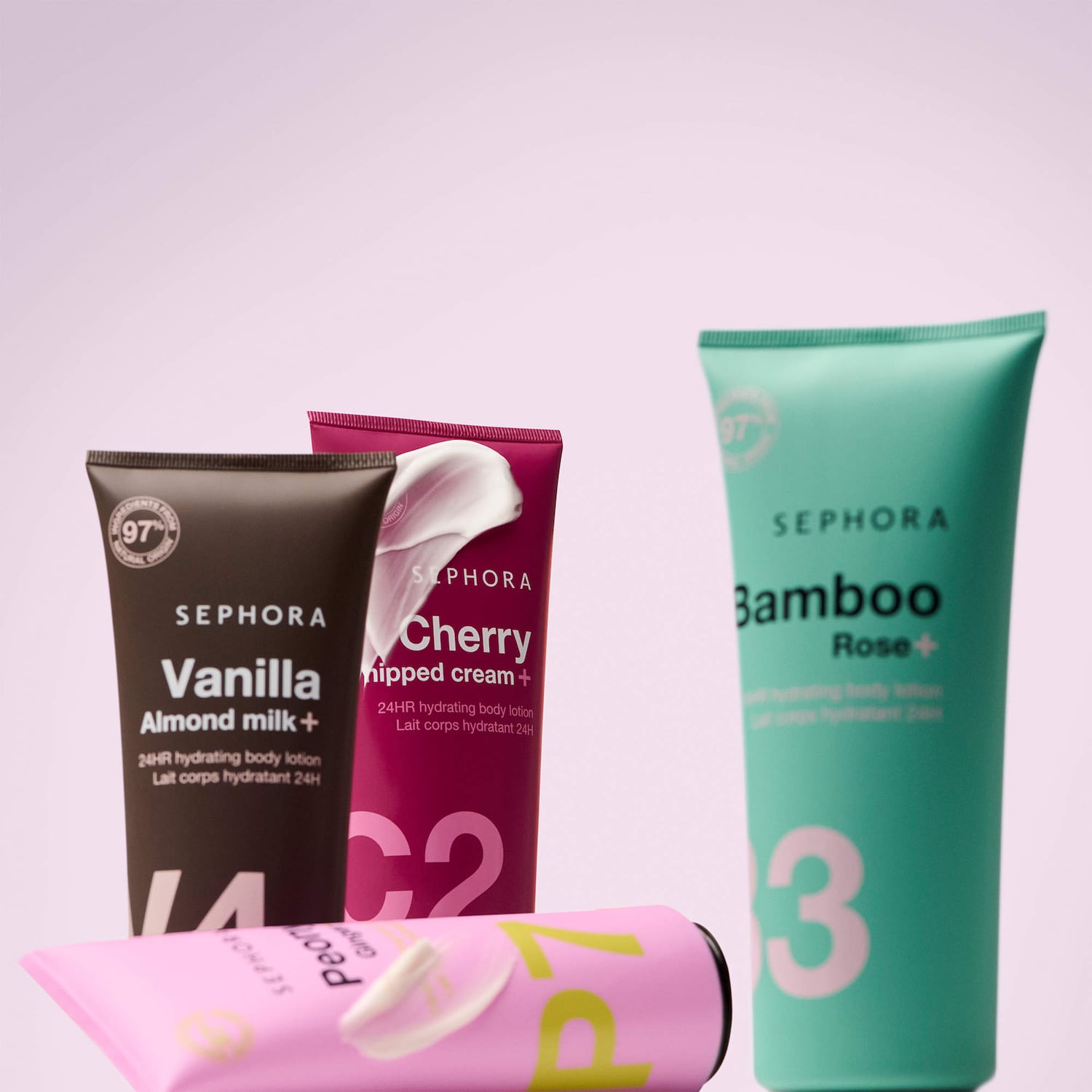 Увлажняющий лосьон для тела Sephora Collection Bamboo + Rose, 24 часа — фото 3