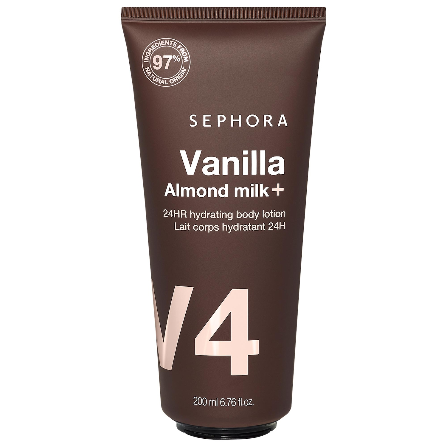 Увлажняющий лосьон для тела 24 часа Sephora Collection Vanilla + Almond Milk — фото 1