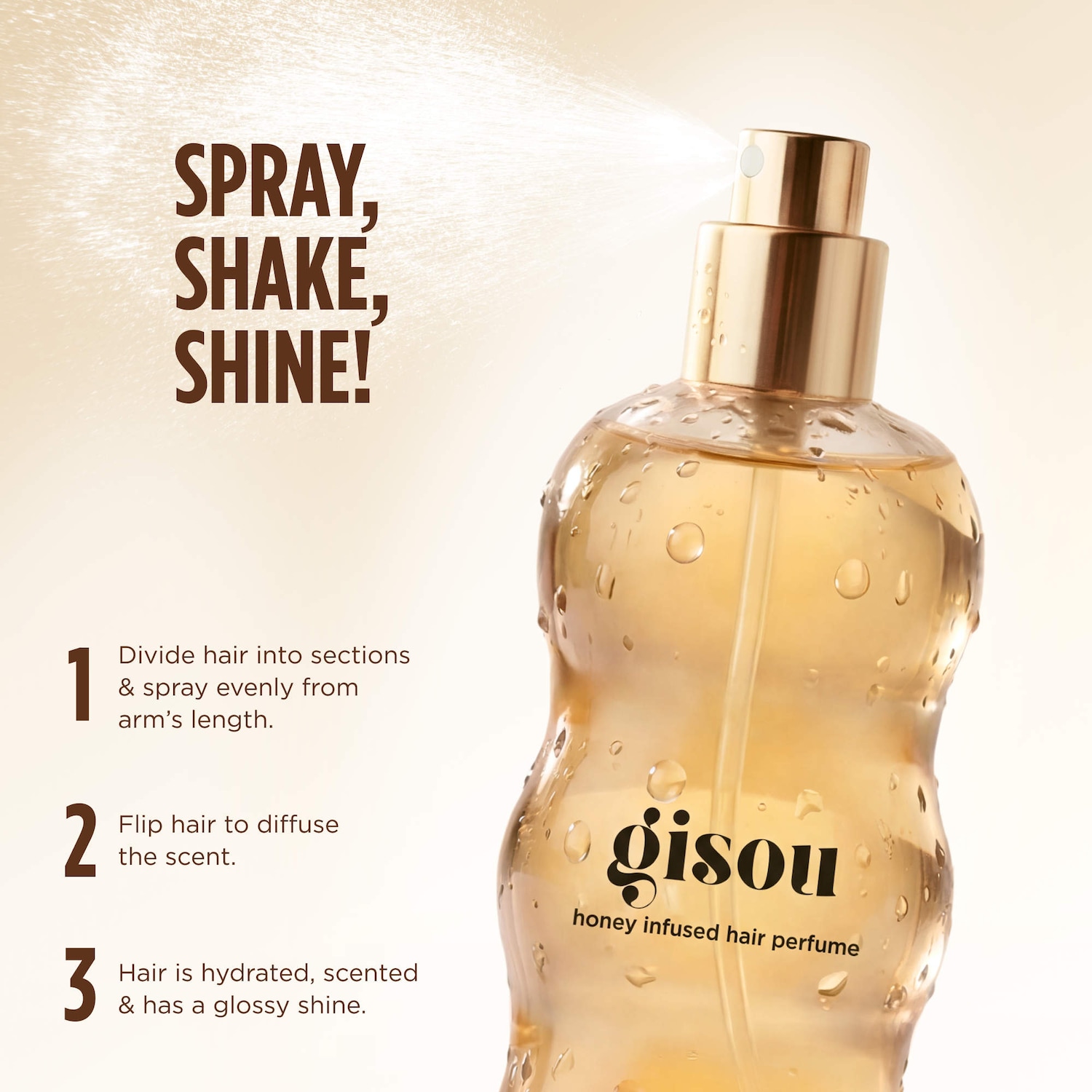 Mini Pineapple Honey Infused Hair Perfume - Gisou | Sephora