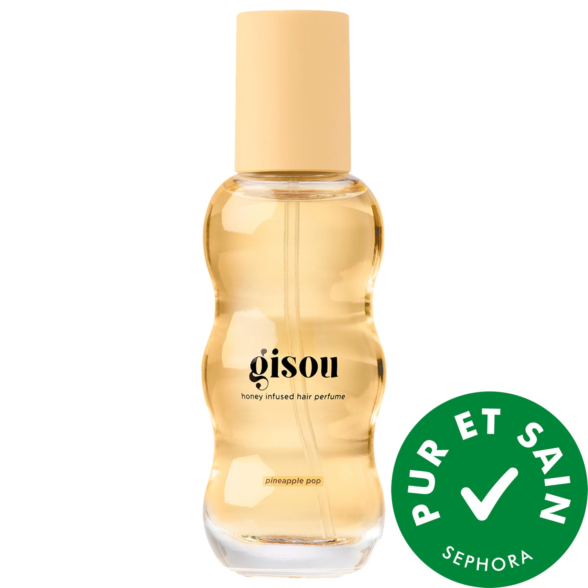 Gisou Miniparfum pour cheveux infusé au miel et à l'ananas 0.5 oz/15 ml
