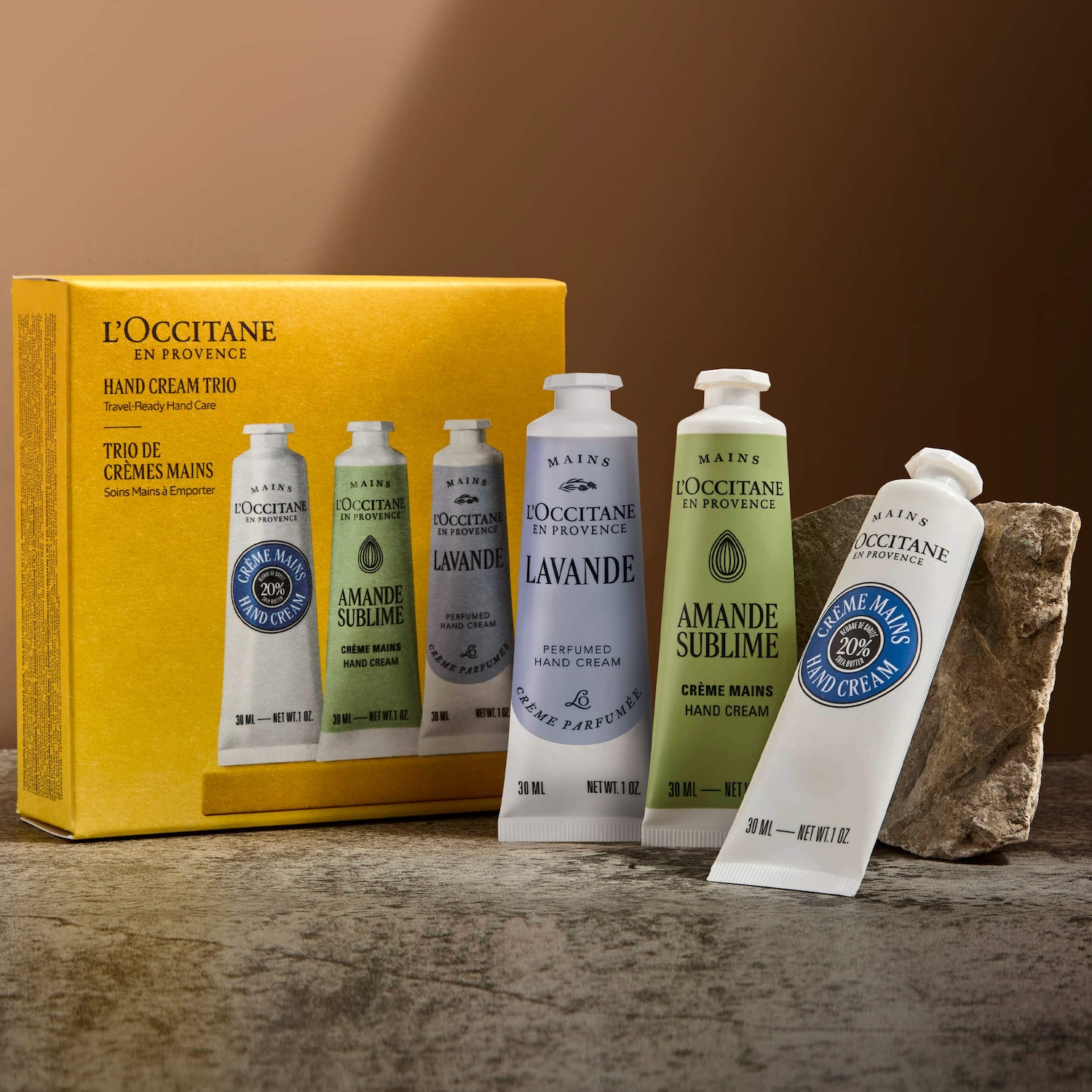 Hand and Body Care Nourishing Travel Favorites Set - L'Occitane