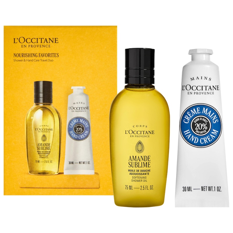 Hand and Body Care Nourishing Travel Favorites Set