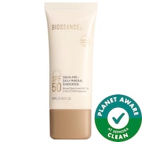 Biossance - Daily Hydration Mineral Face Sunscreen SPF 50 + Squalane 