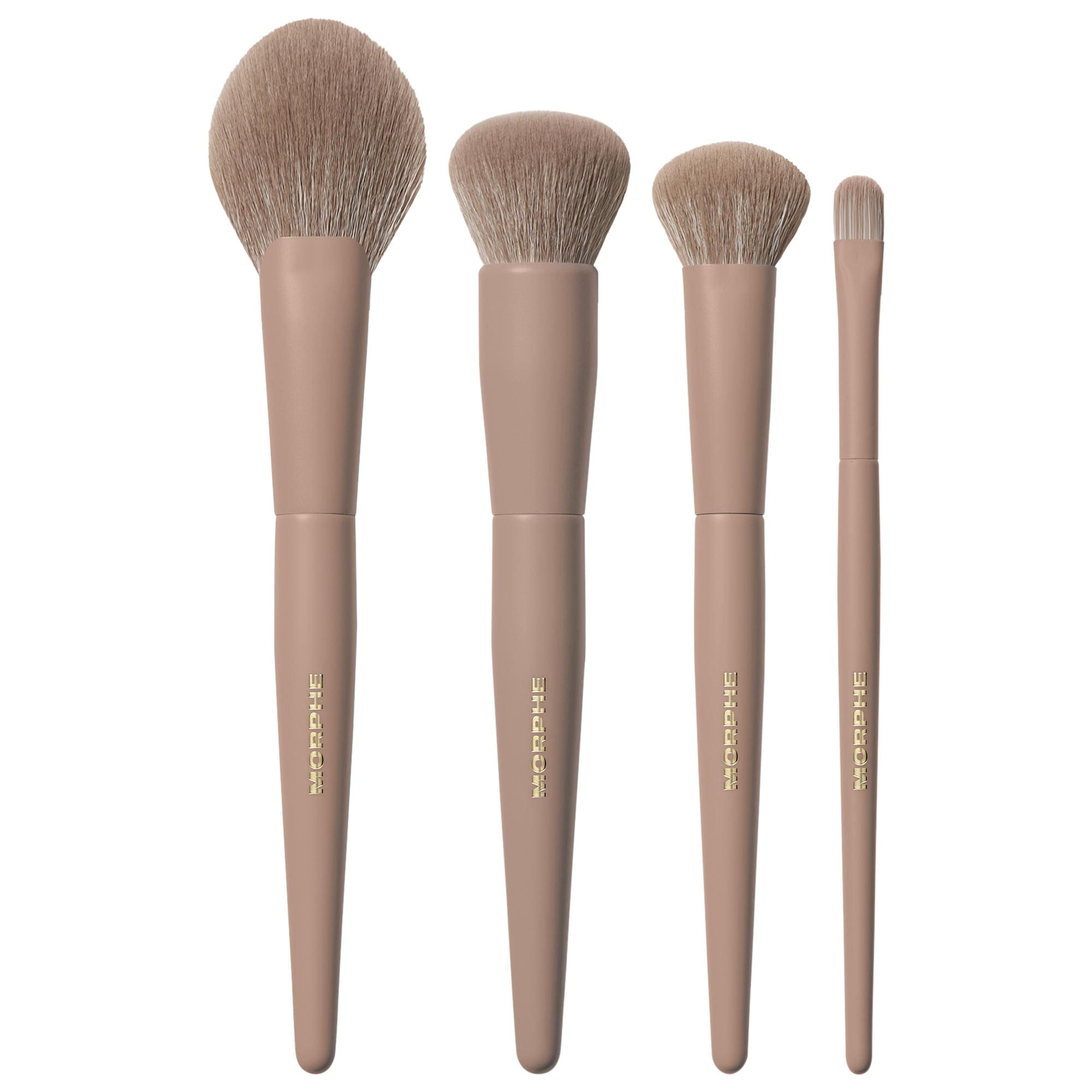 メイク道具・化粧小物 morphe brush set504 Iced Mocha 4-Piece Face Brush Set - Morphe | Sephora