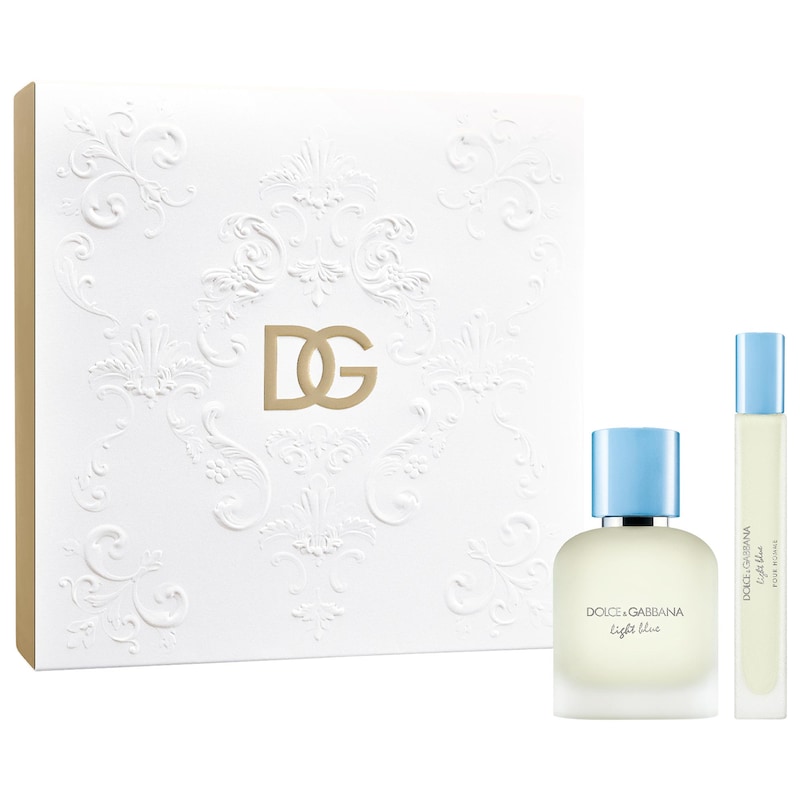 Light Blue Pour Homme Eau de Toilette Cologne Gift Set