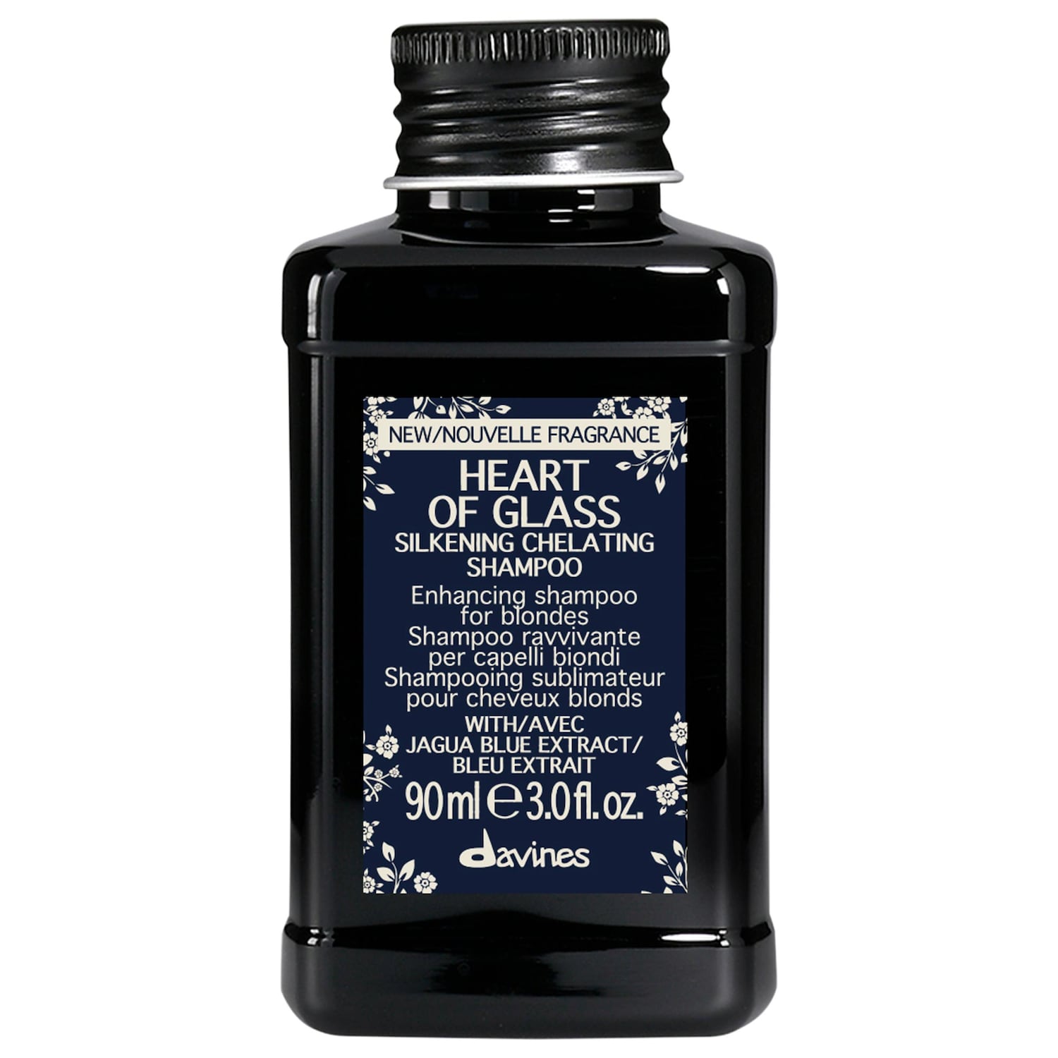 Мини-шампунь для блондинок Davines Heart of Glass с хелатирующим действием