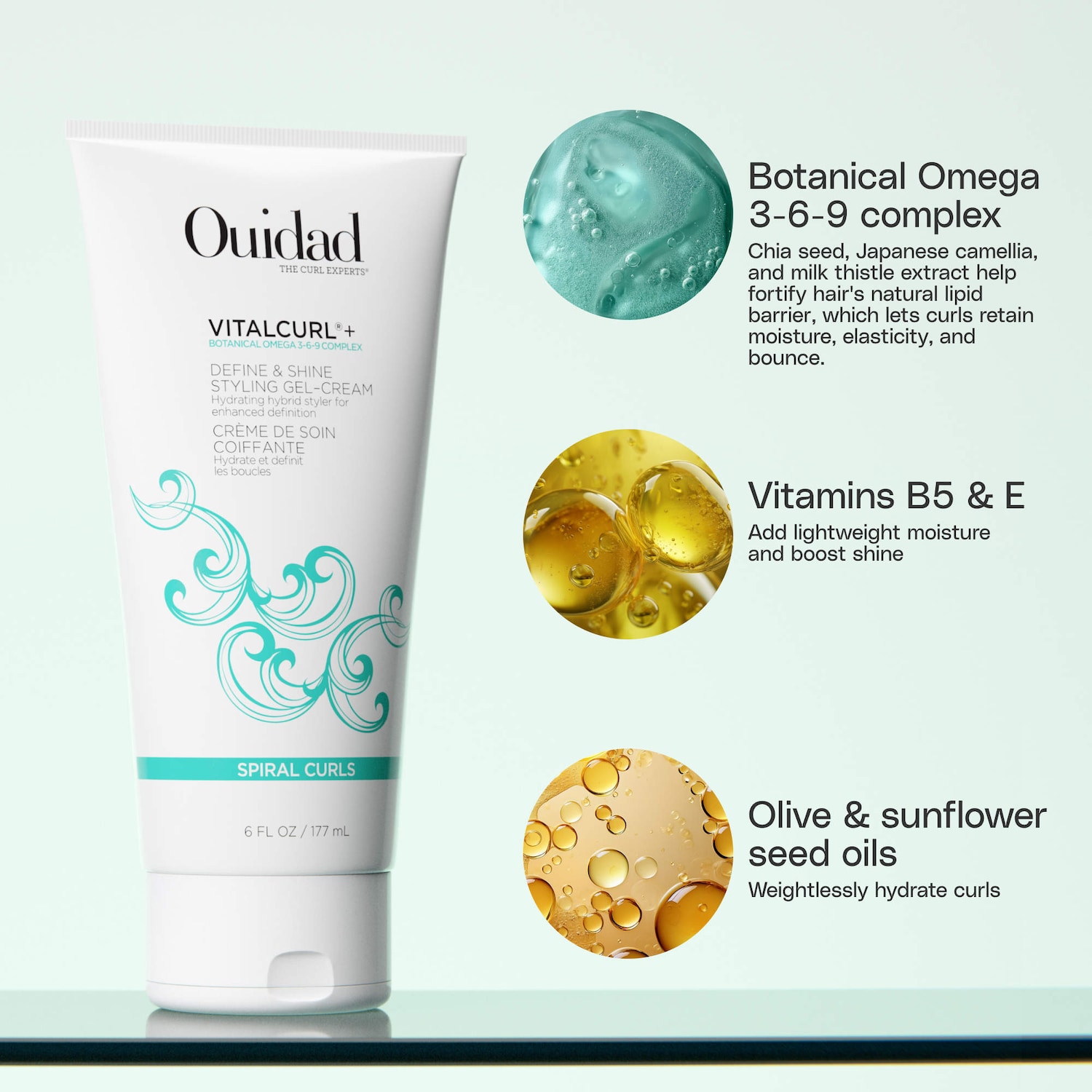 Ouidad VitalCurl Styling Gel-Cream