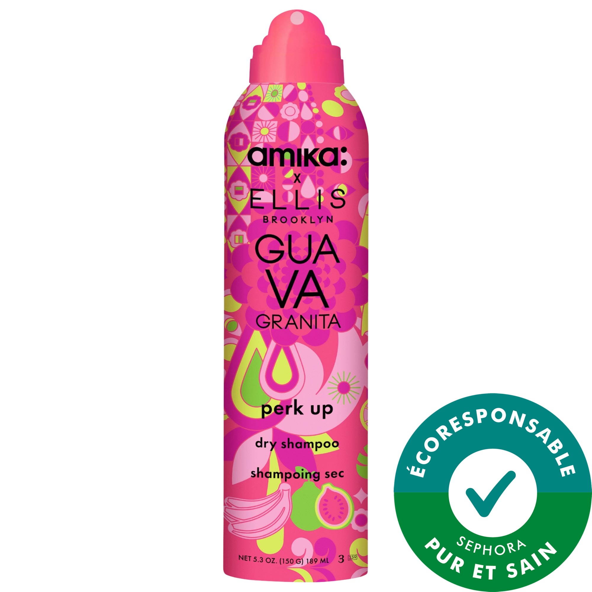 Shampoing sec Perk Up Guava Granita amika x Ellis Brooklyn 3.7 oz/50 ml