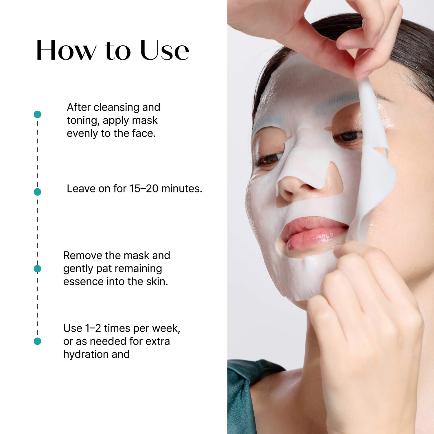 Turnover Mask c-PDRN® 5-Pack for Uneven Texture & Brightening Dull
