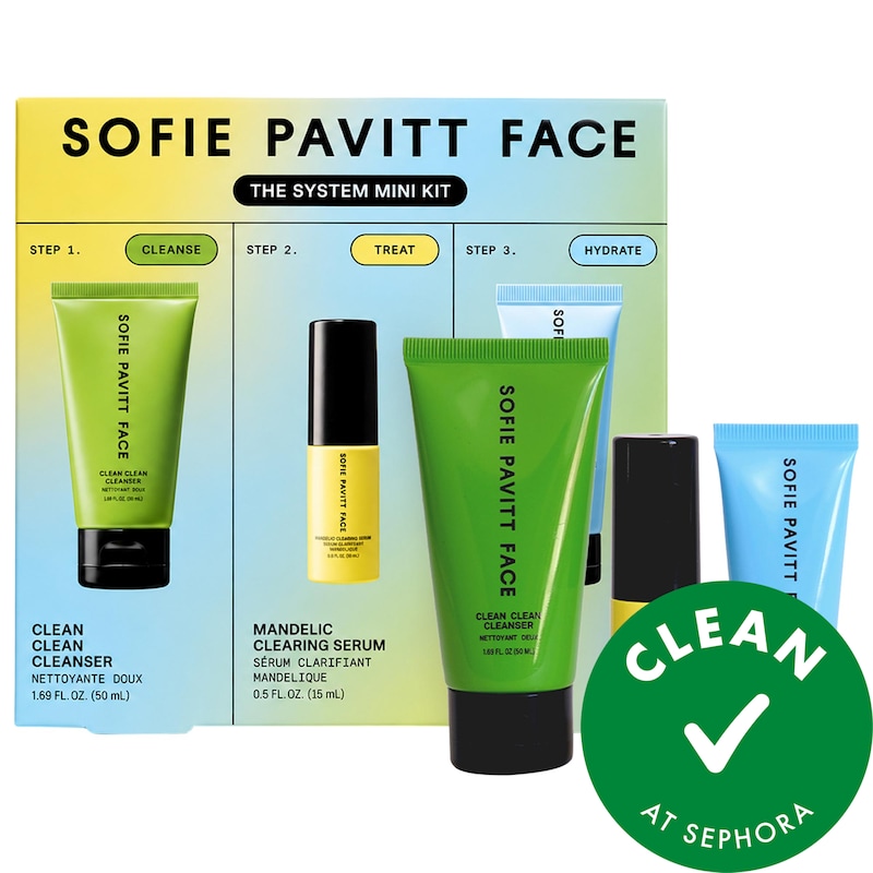 3 Step Acne-Safe Clear Skin System with Mandelic Acid