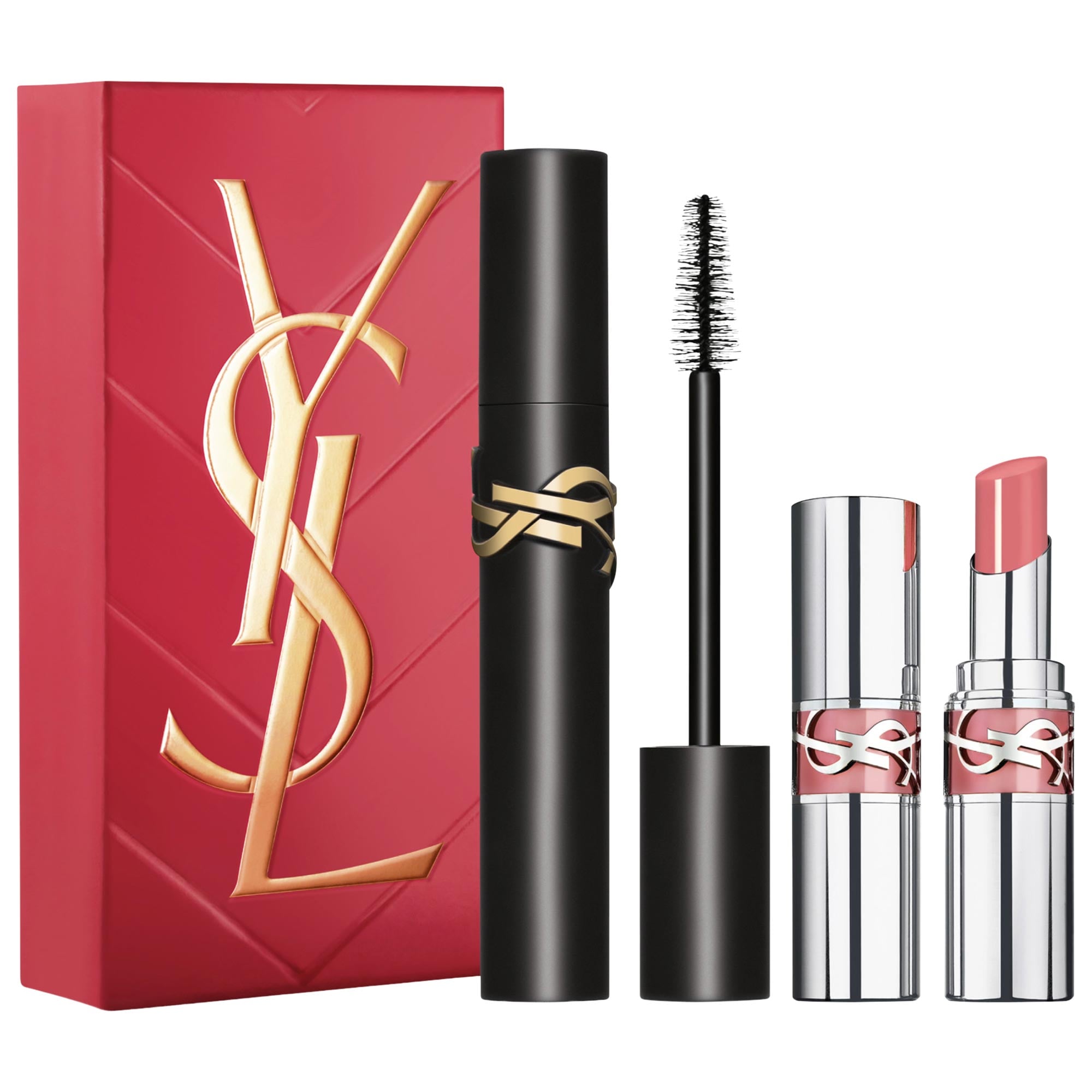 Yves Saint Laurent Lash Clash & Loveshine Lip Duo Set