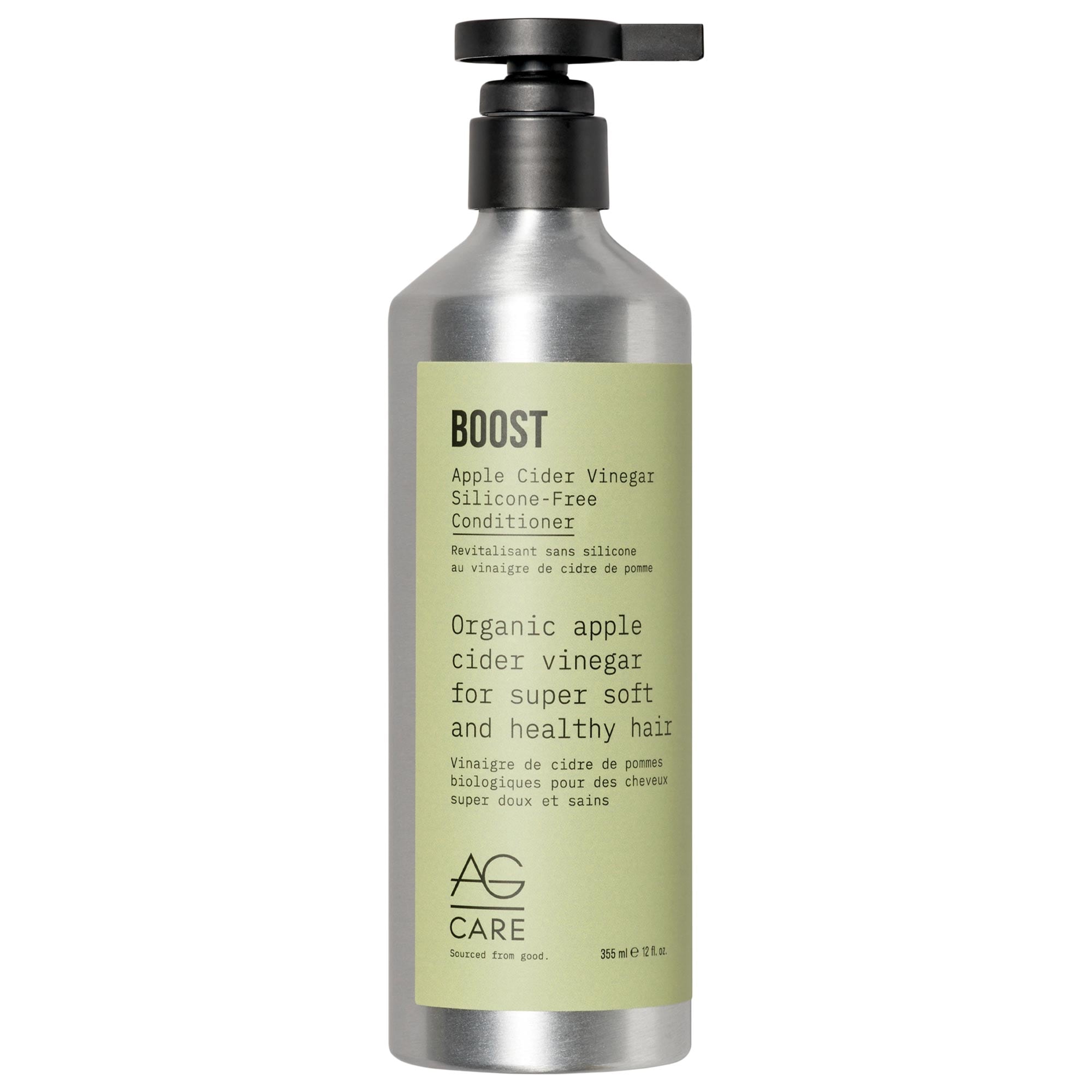 AG Care Boost Apple Cider Vinegar Silicone-Free Conditioner for Soft, Shiny Hair fl mL