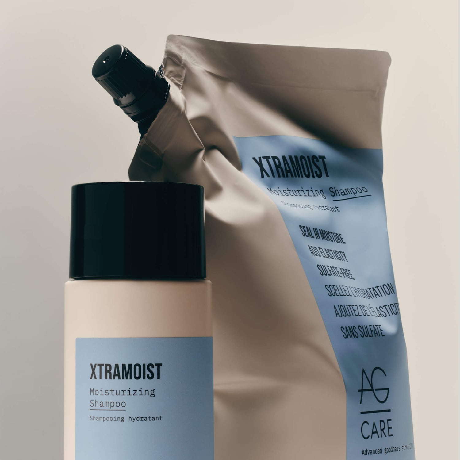 Xtramoist Hydrating Shampoo with Hyaluronic Acid - AG Care | Sephora