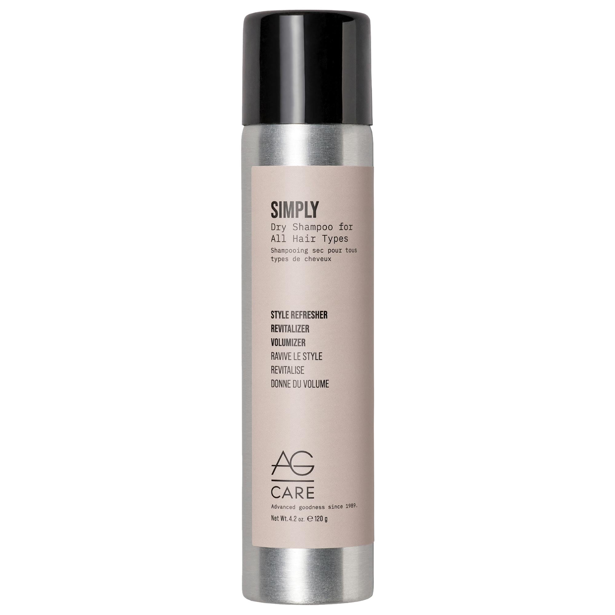 AG Care Simply Dry Shampoo for All Hair Types 4.2 fl oz/120 g