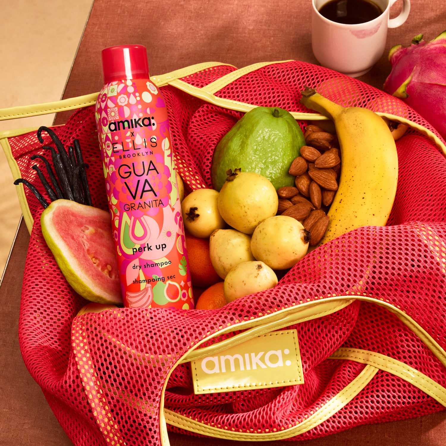 GUAVA GRANITA Travel Spray x Amika Perk Up Dry Shampoo Set - Ellis