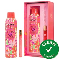 Ellis Brooklyn - GUAVA GRANITA Travel Spray x Amika Perk Up Dry Shampoo Set
