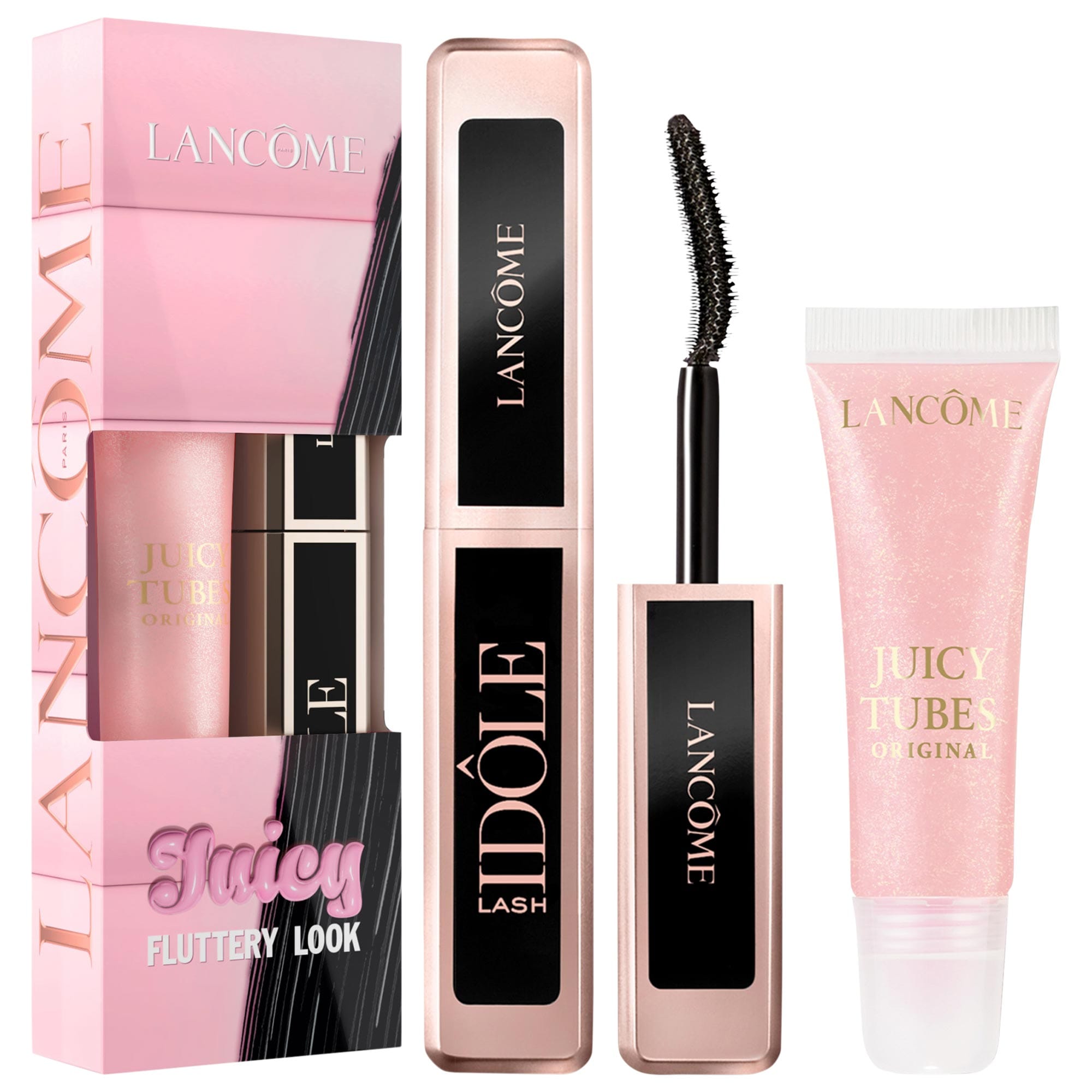 LANCOME キールズ　まとめ売り Mini Juicy Tubes Lip Gloss and Travel Size Lash Idôle Mascara Duo