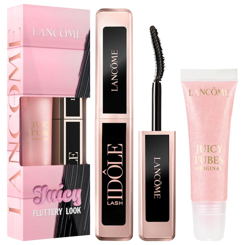 Mini Juicy Tubes Lip Gloss and Travel Size Lash Idôle Mascara Duo