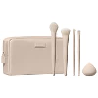 Morphe - Ensemble de cinq pinceaux pour le visage et les yeux Oat Latte