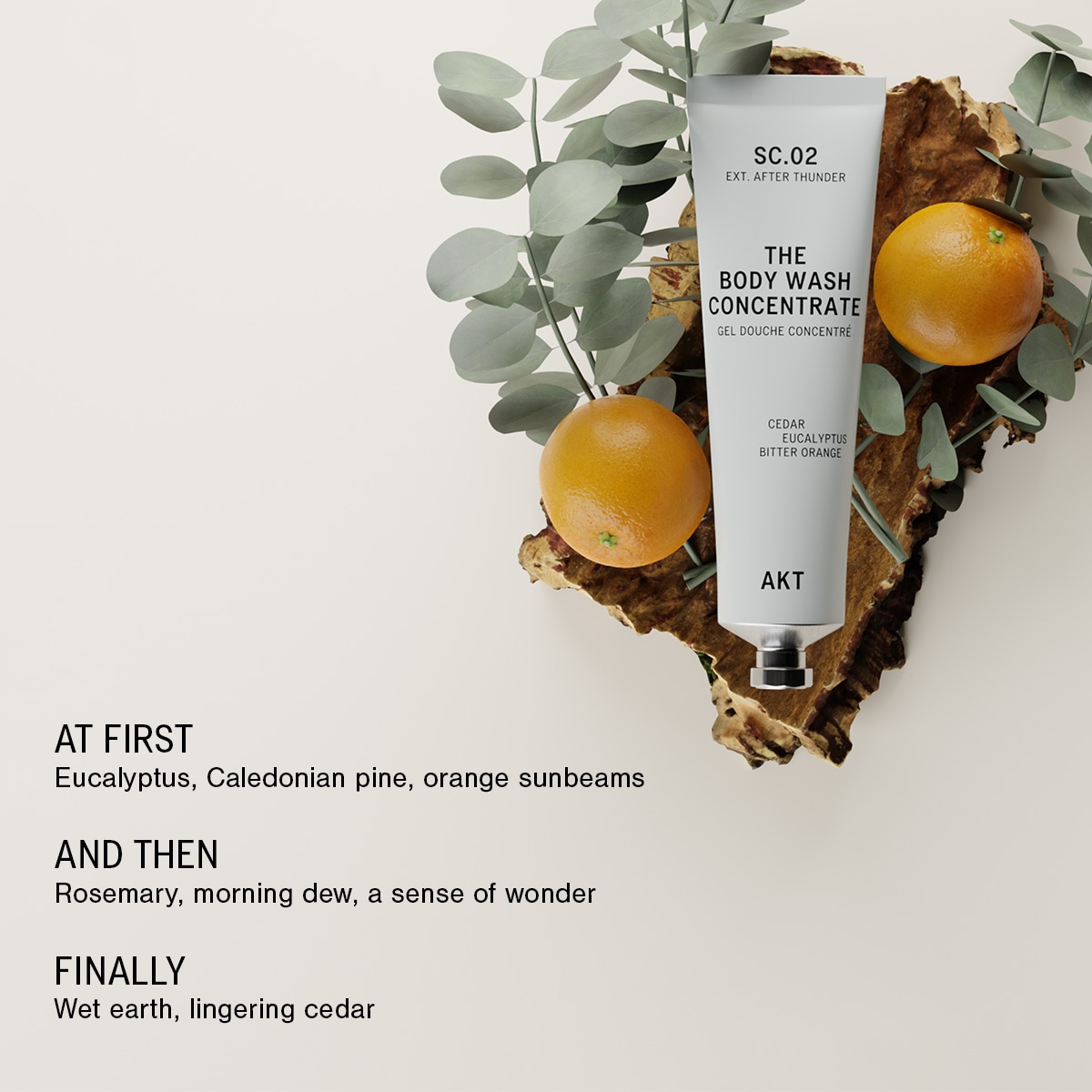 Концентрат геля для душа Akt London The Body Wash SC.02 After Thunder — фото 3